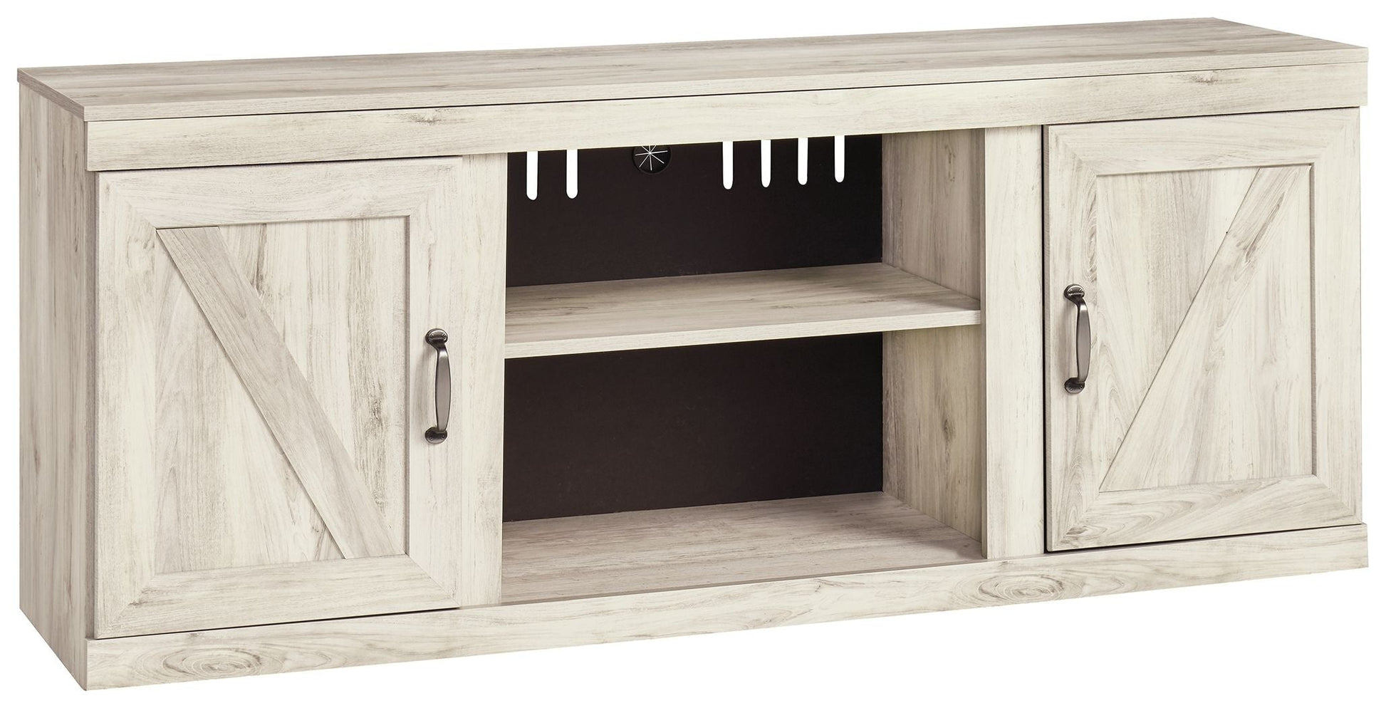 Signature Design by Ashley® Bellaby - TV Stand W/Fireplace Option | Meri Furniture
