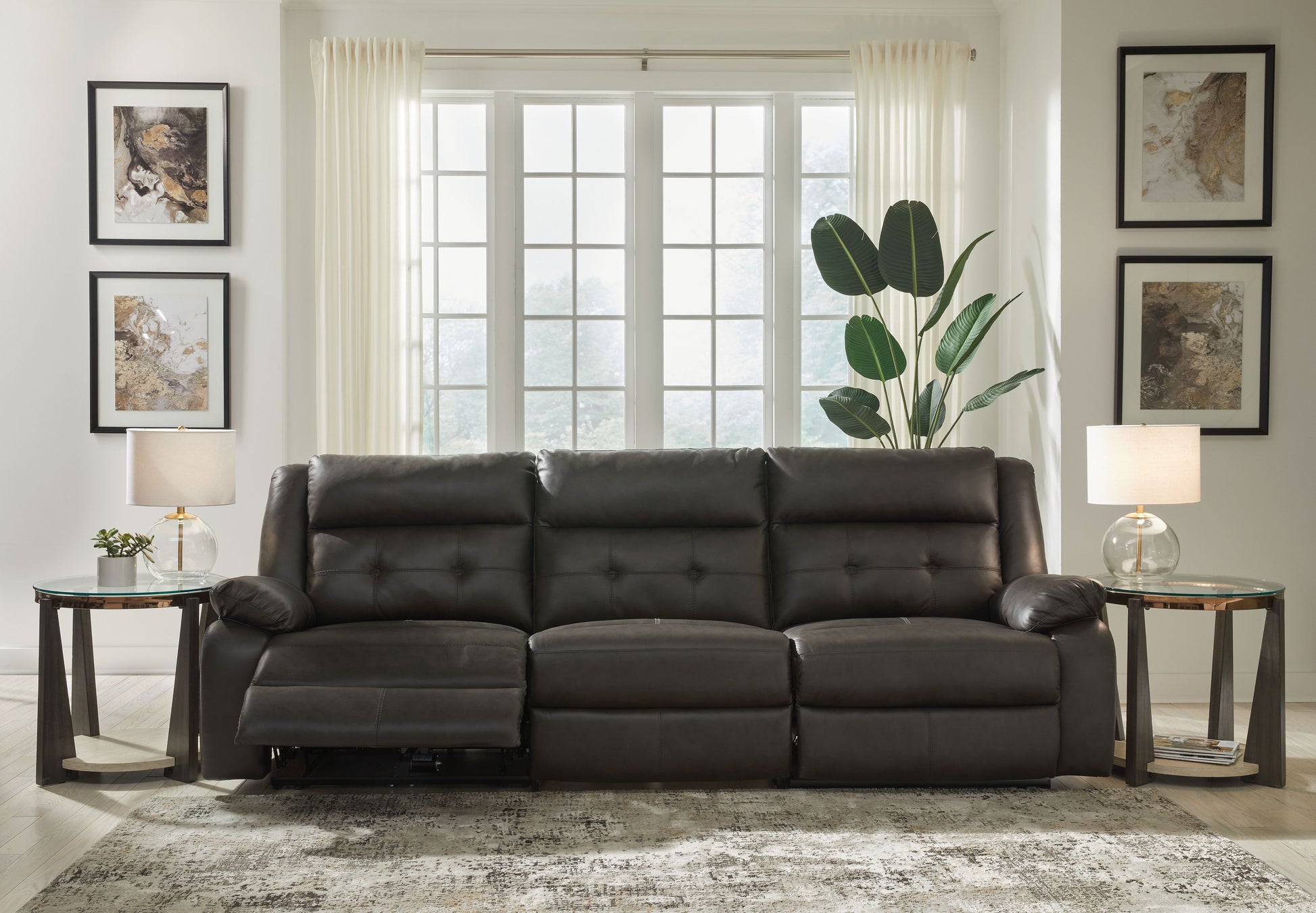 Signature Design by Ashley® Mackie Pike - Power Reclining Sectional | Meri Furniture
