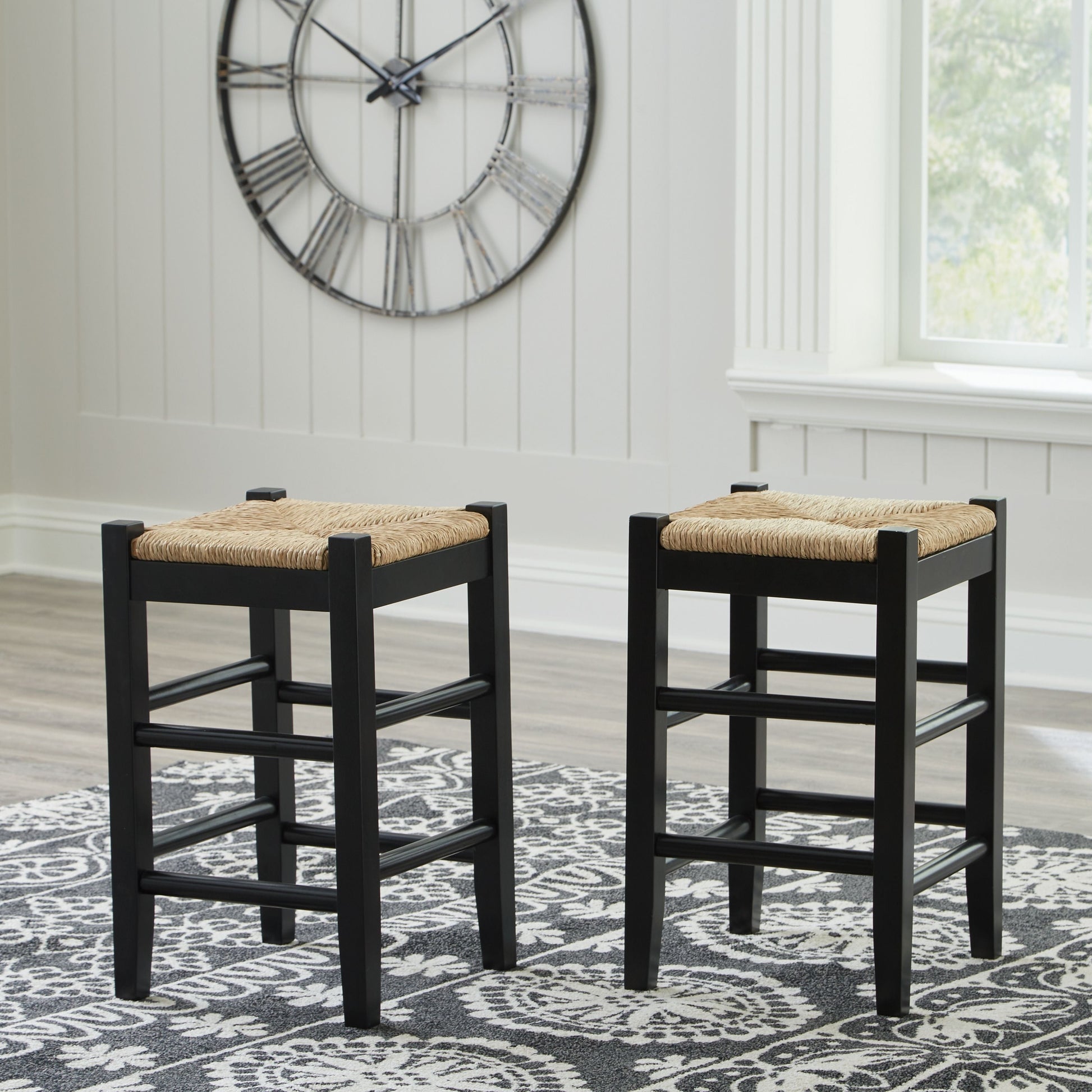 Signature Design by Ashley® Mirimyn - Bar Stool (Set of 2) | Meri Furniture