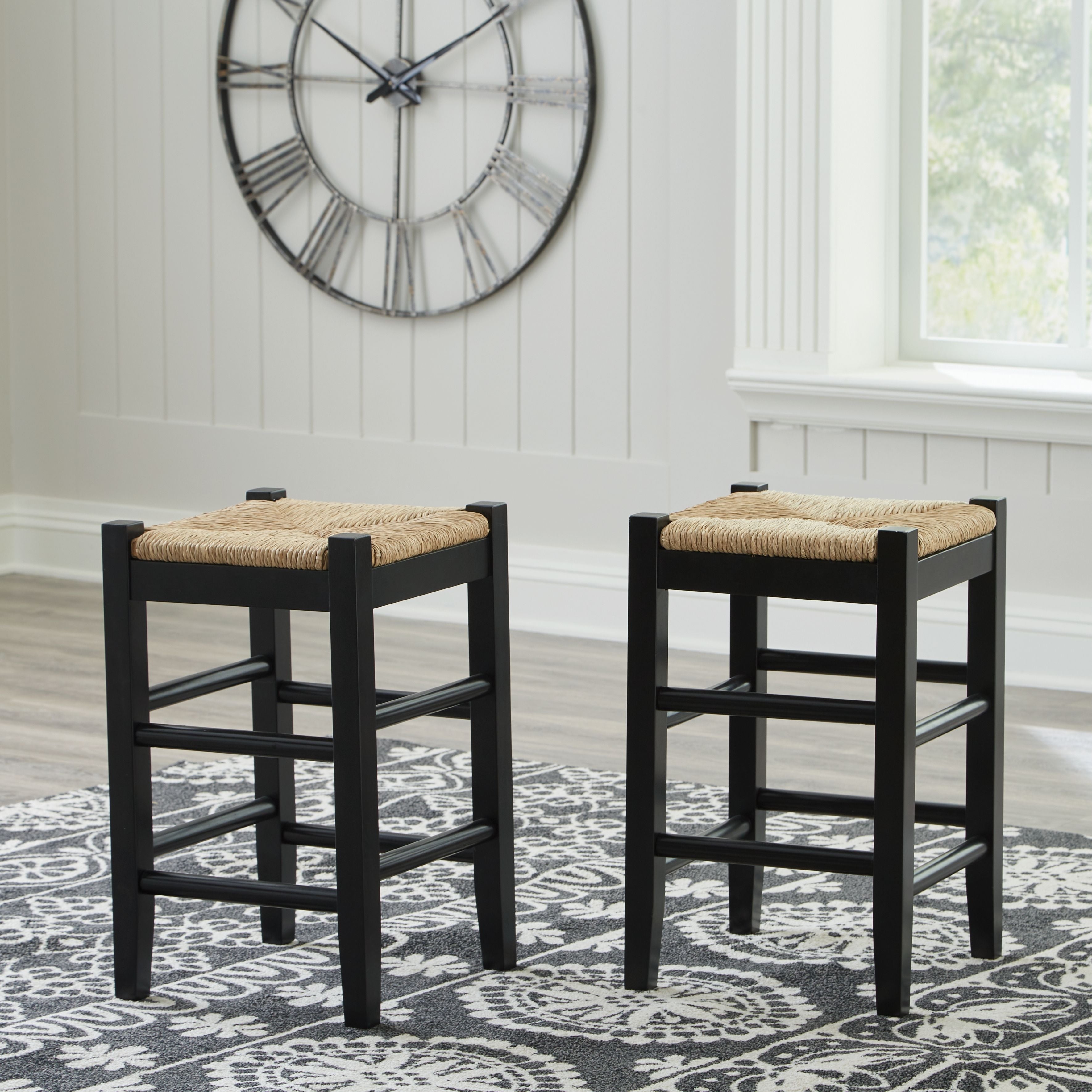 Signature Design by Ashley® Mirimyn - Bar Stool (Set of 2) | Meri Furniture