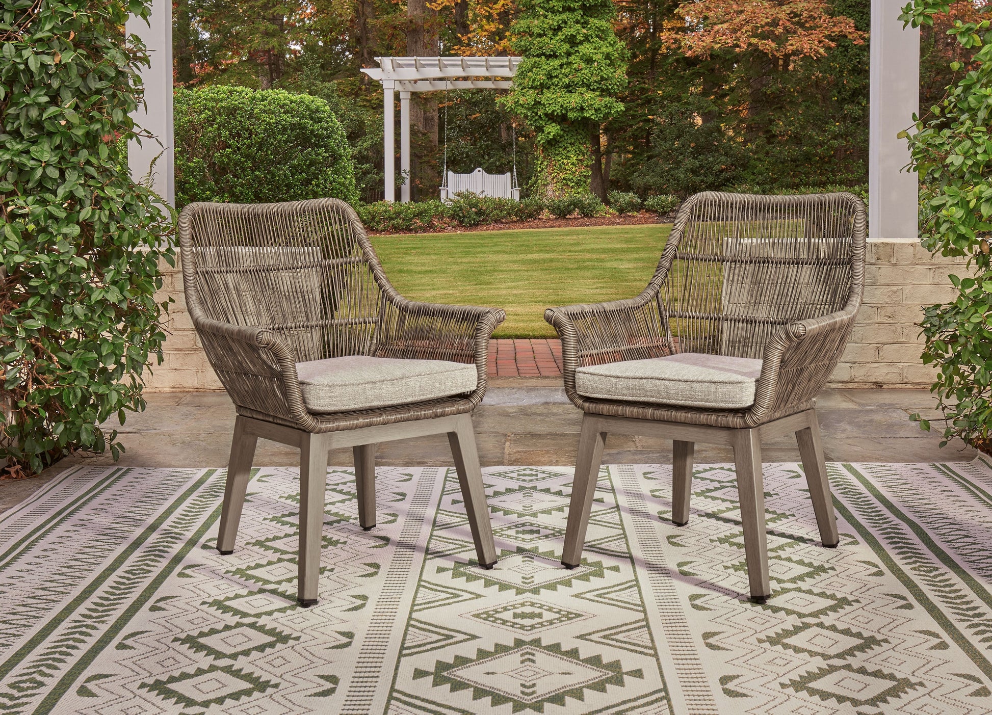 Signature Design by Ashley® Beach Front - Outdoor Dining Set | Meri Furniture