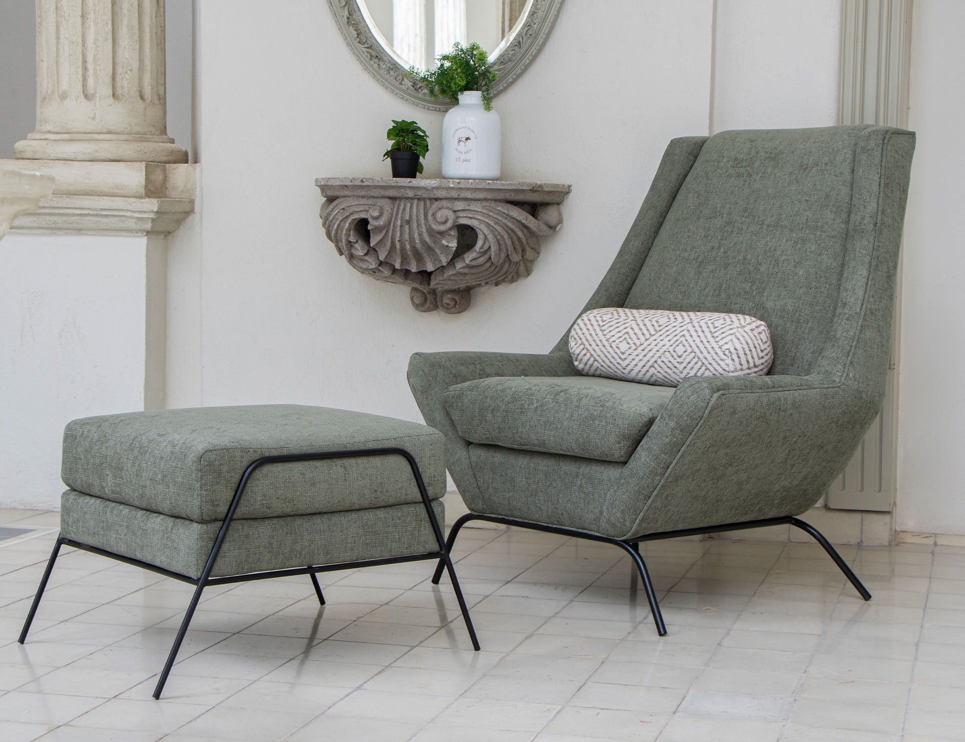 International Furniture Direct Tyne - Ottoman | Meri Furniture