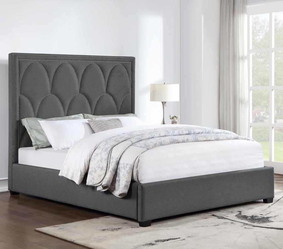 Coaster Fine Furniture Bowfield - Upholstered Panel Bed | Meri Furniture
