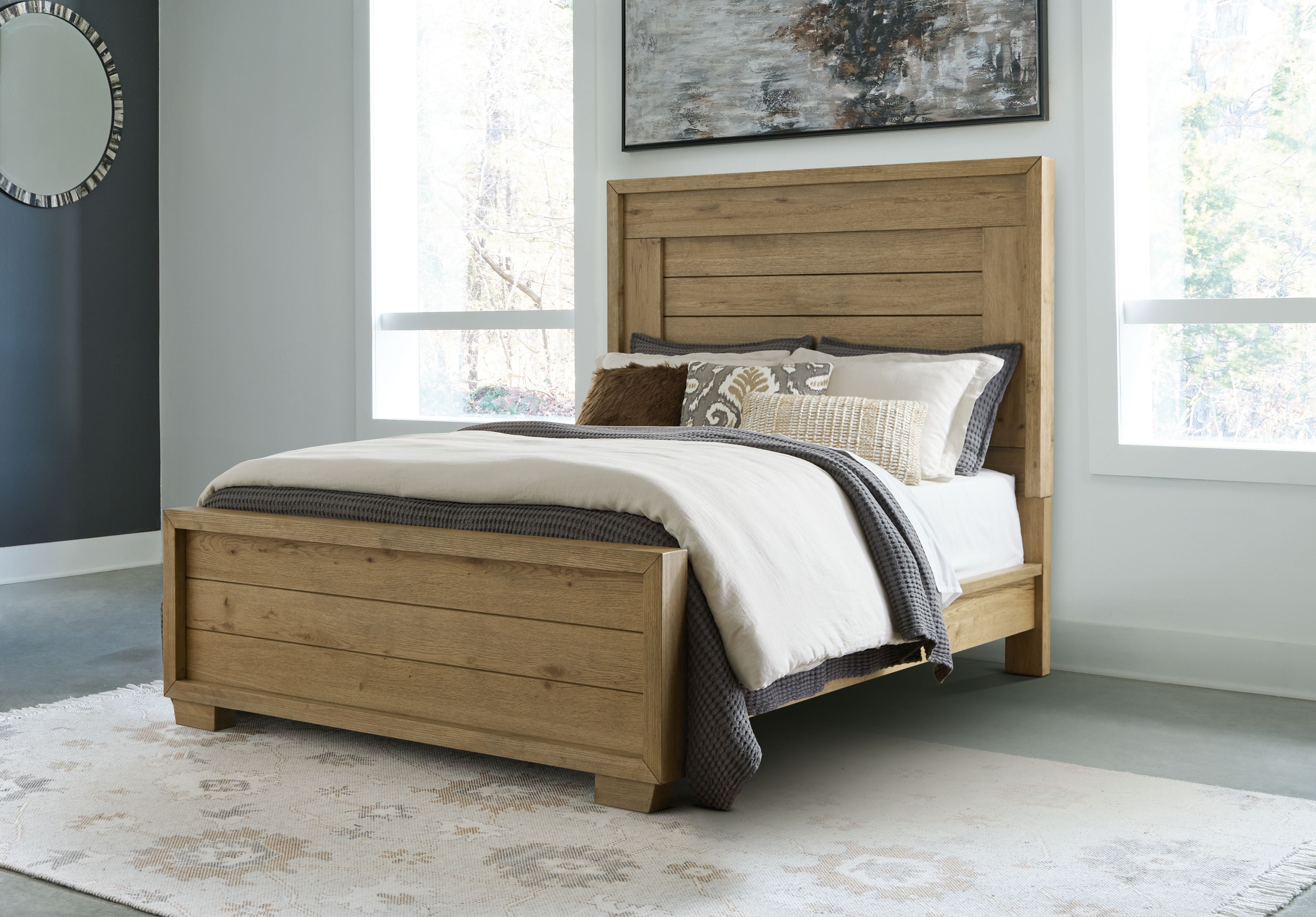 Signature Design by Ashley® Galliden - Panel Bed | Meri Furniture