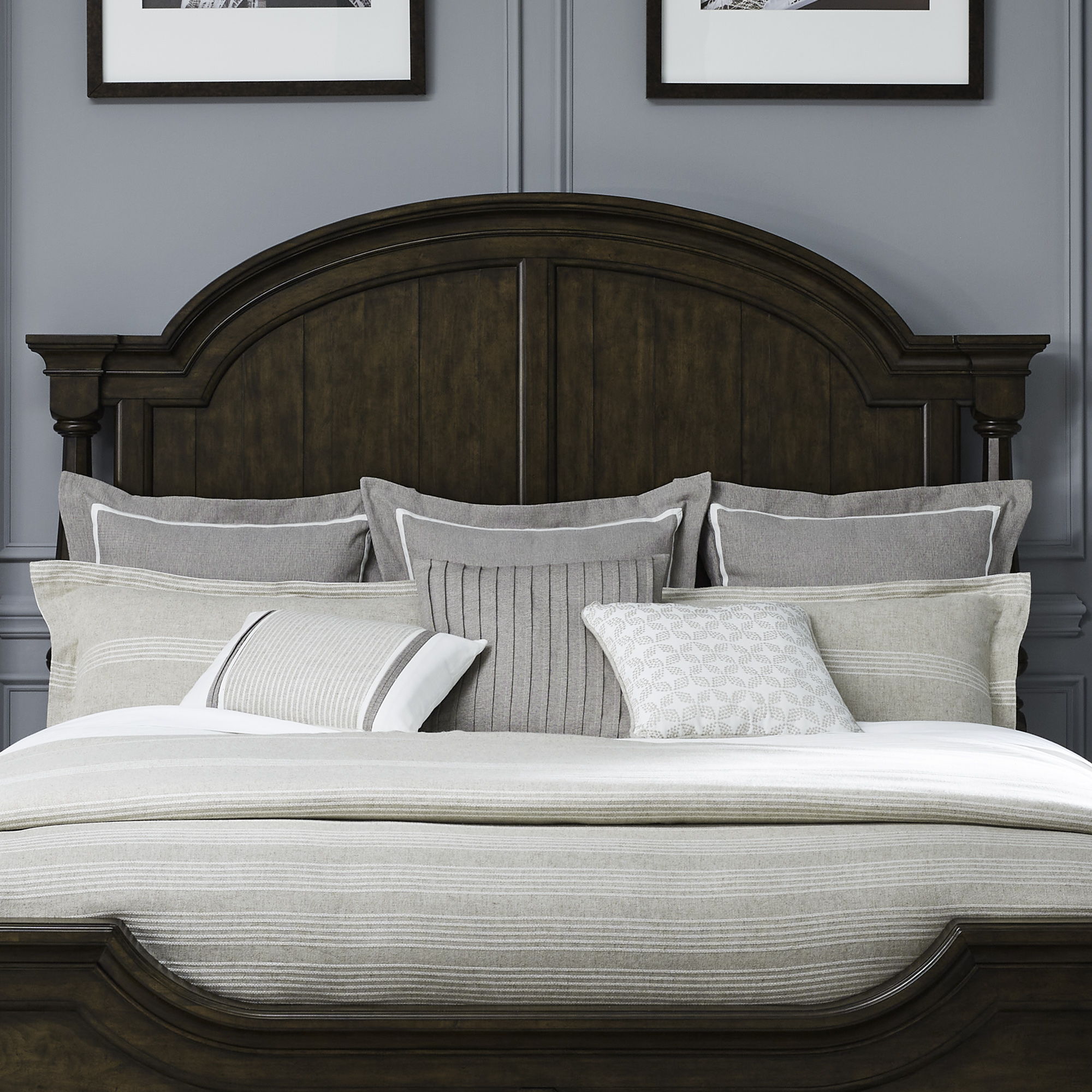 Liberty Furniture Arden Road - Arched Poster Headboard | Meri Furniture
