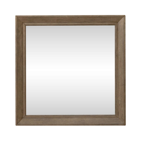 Grandpas Cabin - Mirror - Light Brown