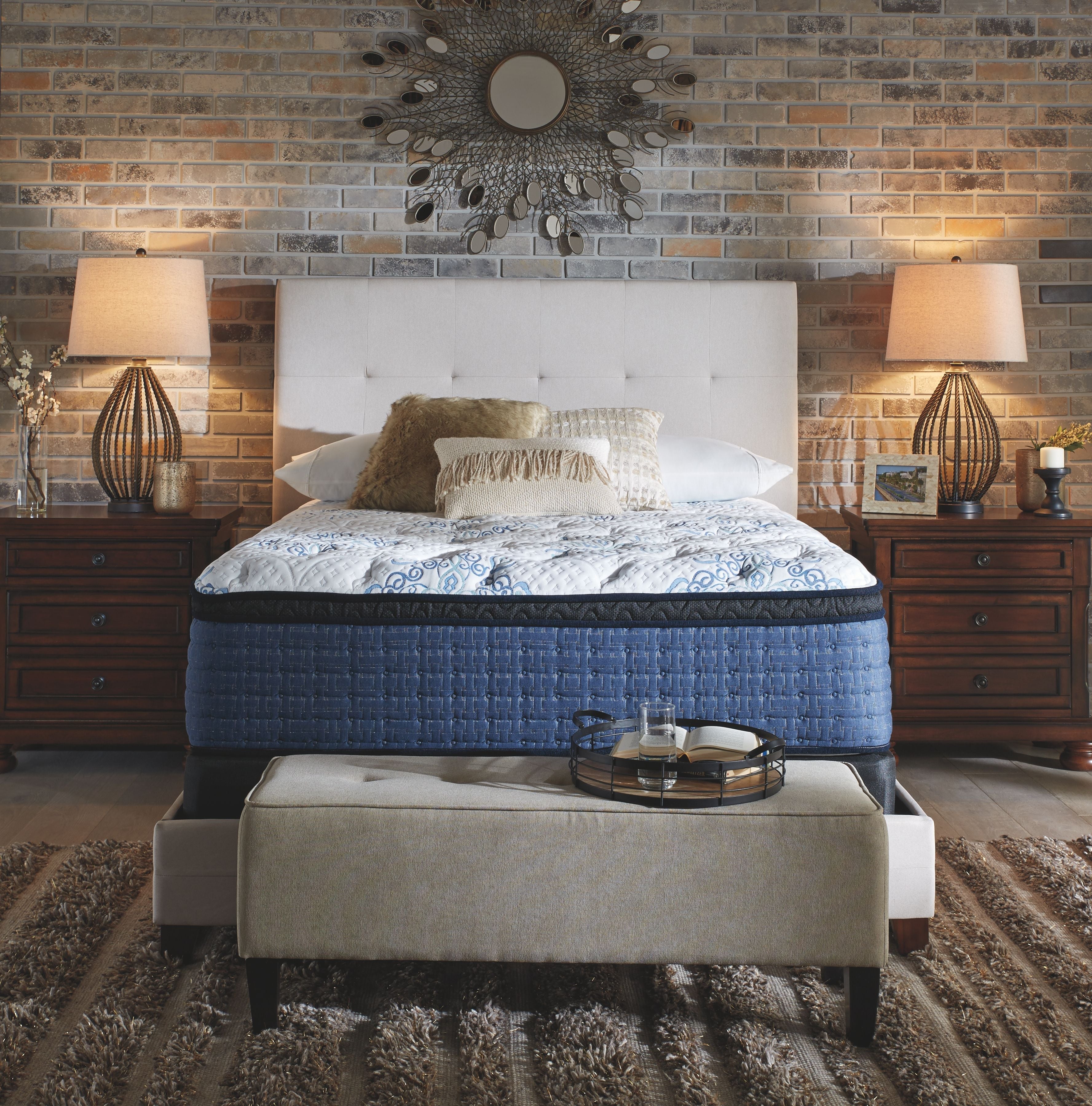 Ashley Furniture Mt Dana - Euro Top Mattress | Meri Furniture