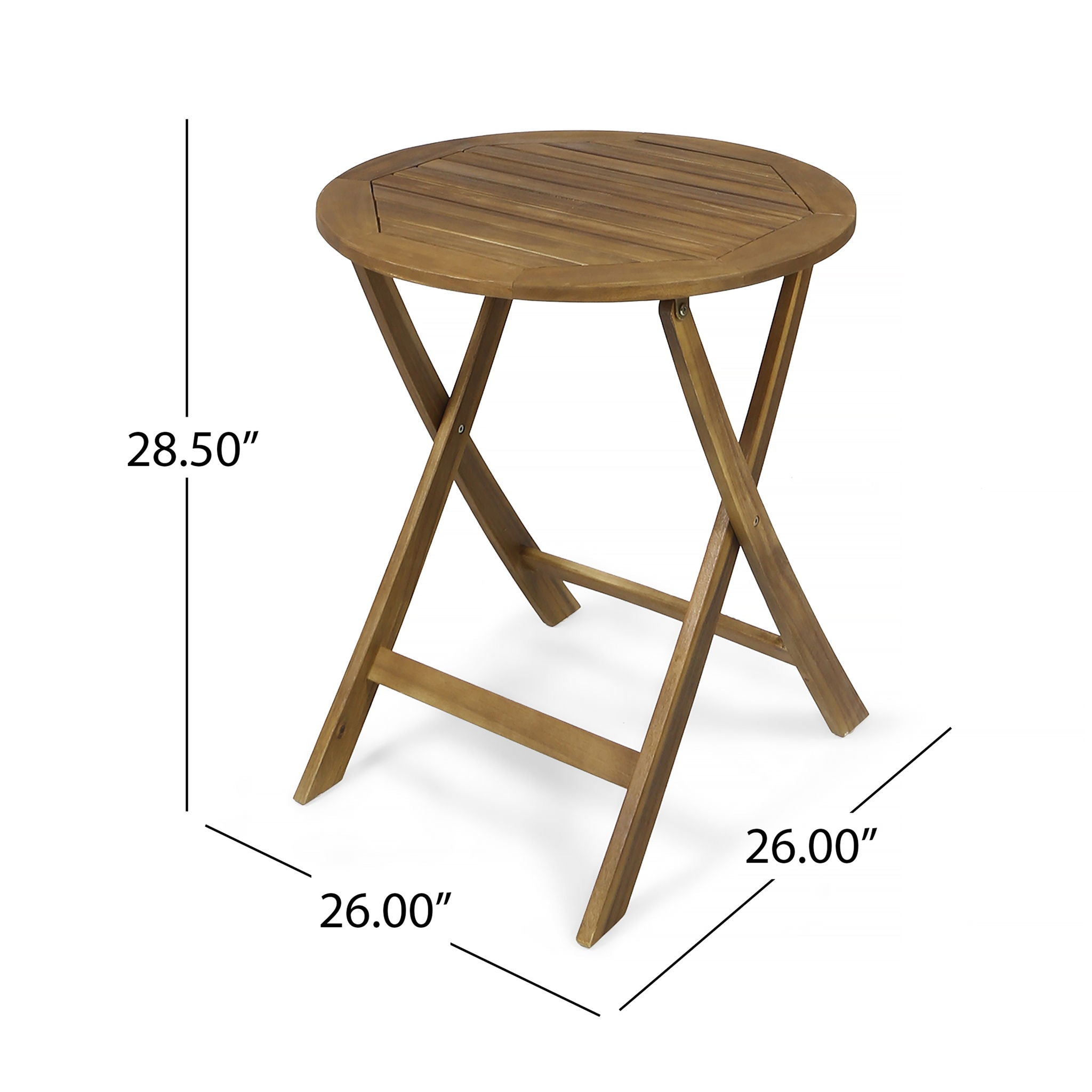 Ever - Outdoor Dining Set With Dining Table And 2 Chair
