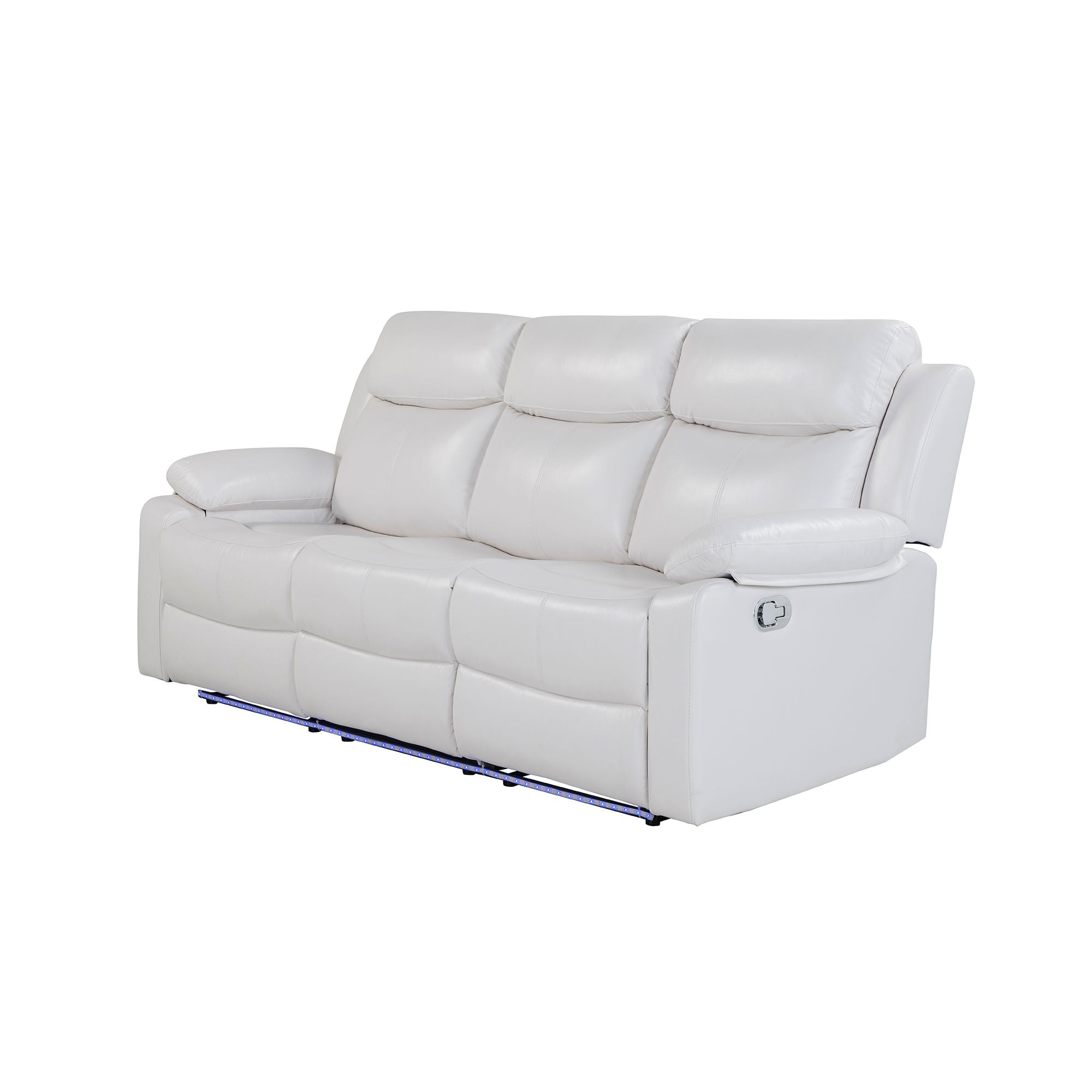 Blanche - Reclining Sofa With LED Lights