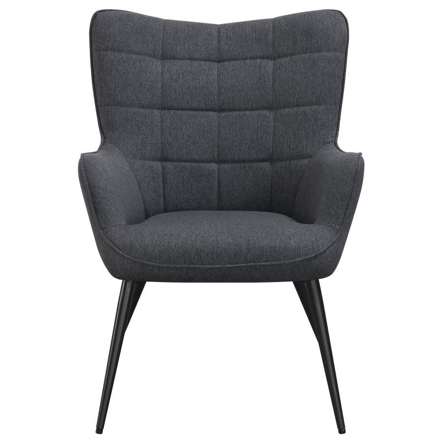 Coaster Fine Furniture Isla - Upholstered Flared Arm Tufted Accent Chair | Meri Furniture