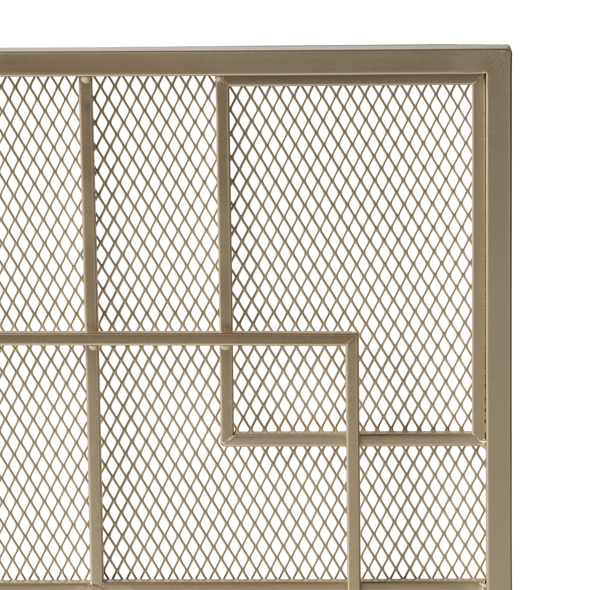 Dorothy - Modern Single Panel Iron Fire Screen