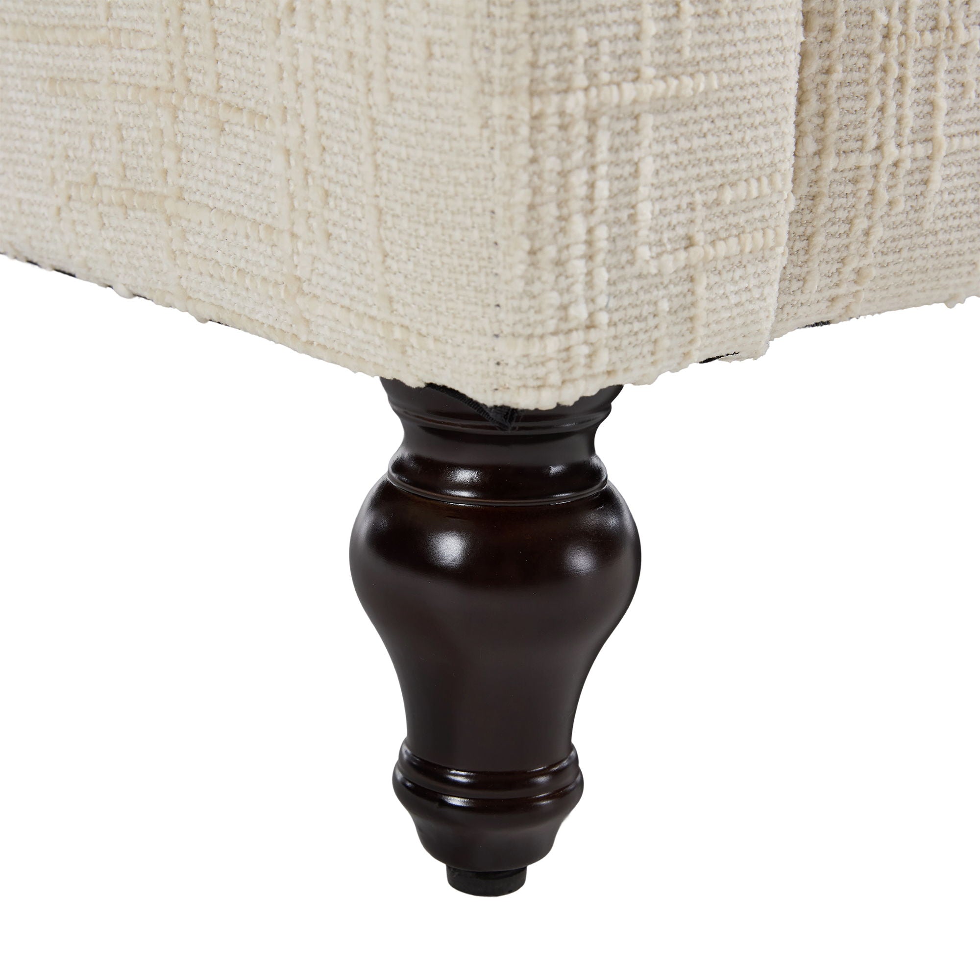 Chenille 2 Seater Sofa With LED Light, USB Charging Port, And Storage Bag