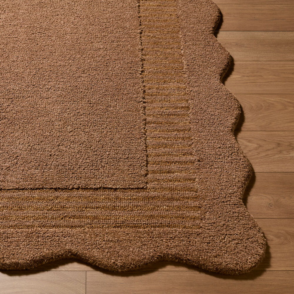 Scalloped Handmade Rug