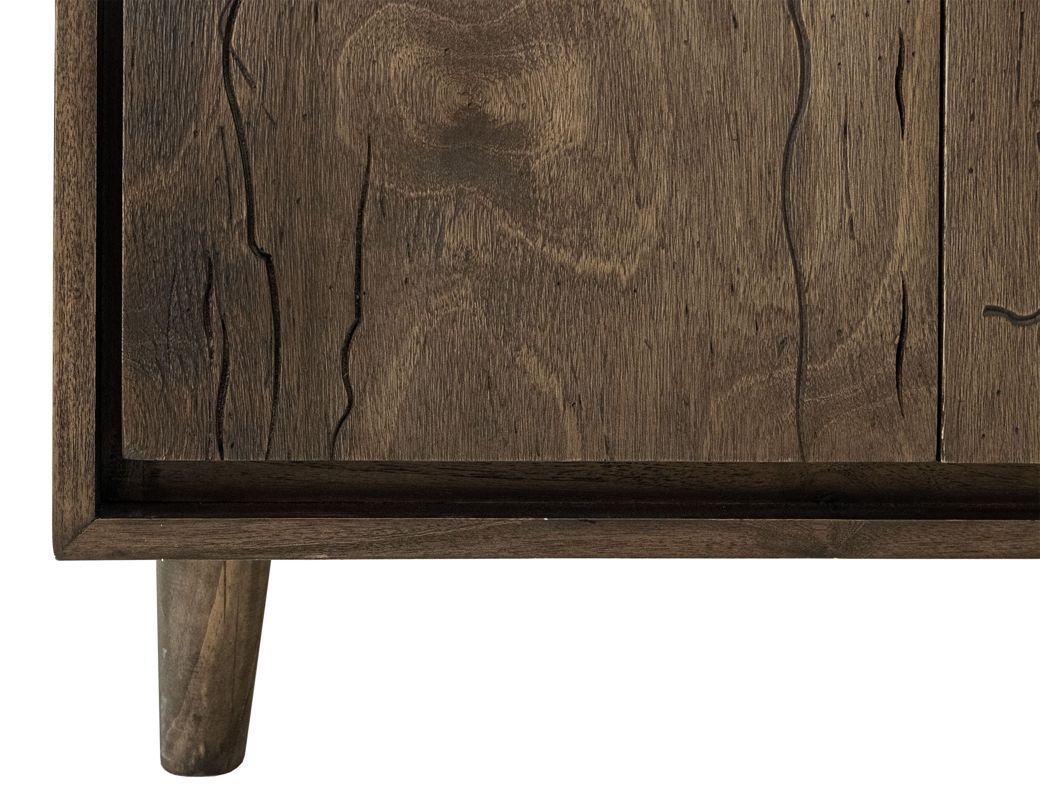 Savia - 2 Door Wood TV Stand - Brown