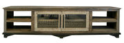 International Furniture Direct Loft Brown - TV Stand - Two Tone Gray / Brown | Meri Furniture