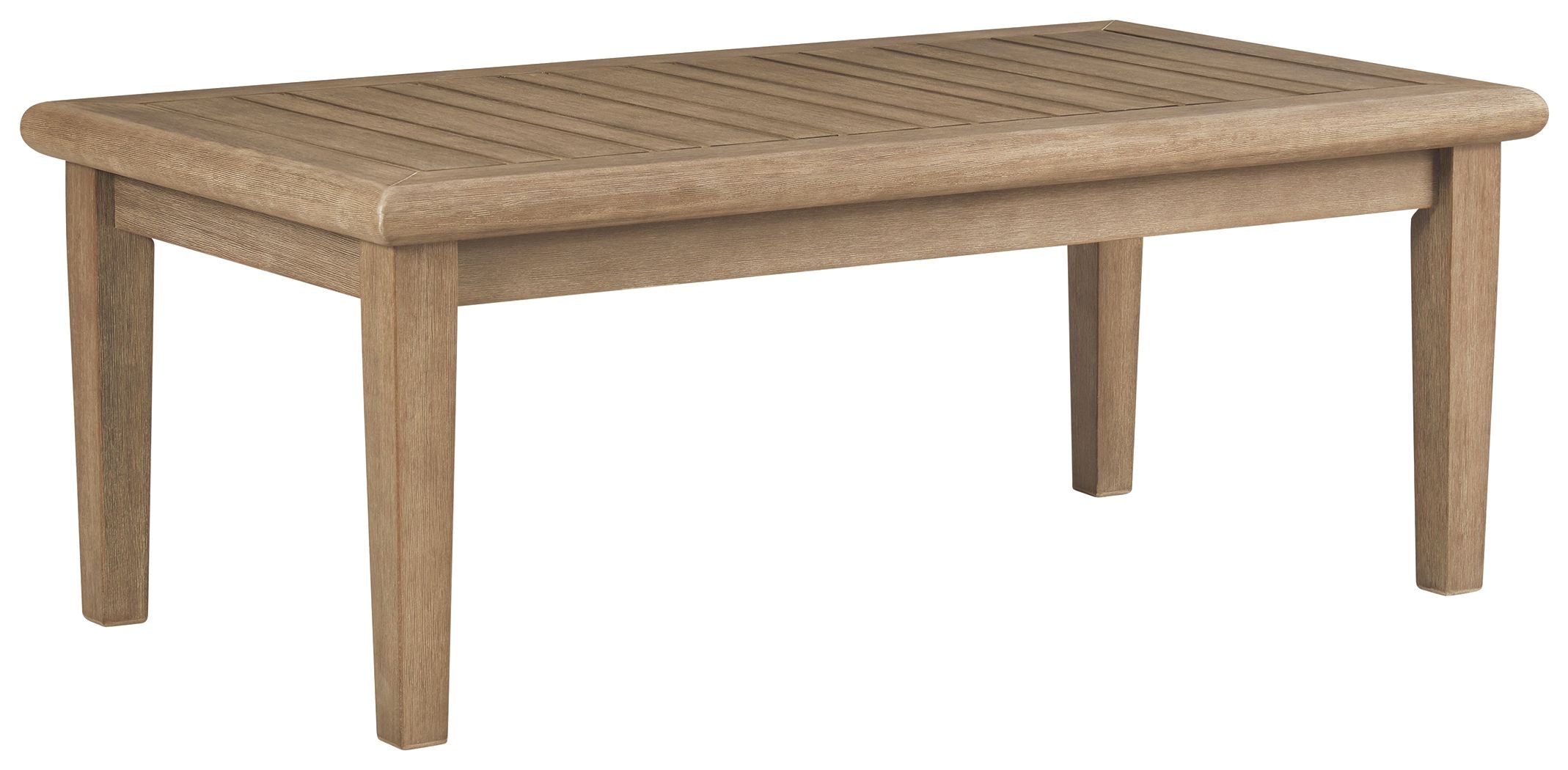 Ashley Furniture Gerianne - Brown - Rectangular Cocktail Table | Meri Furniture