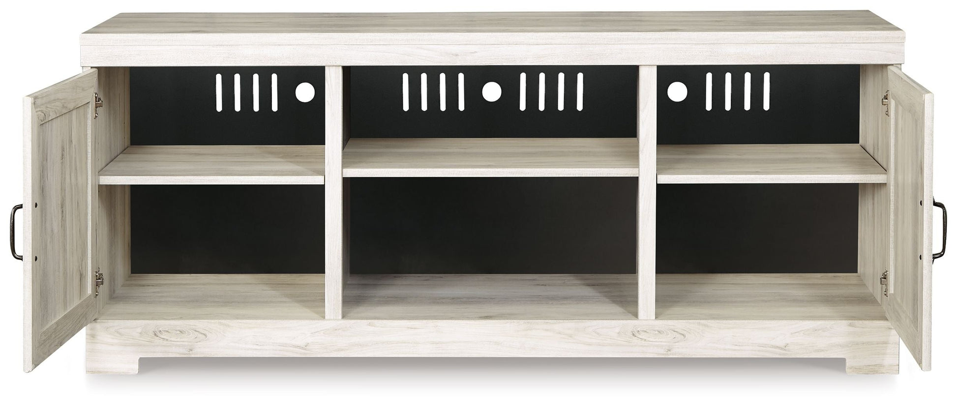 Signature Design by Ashley® Bellaby - TV Stand W/Fireplace Option | Meri Furniture