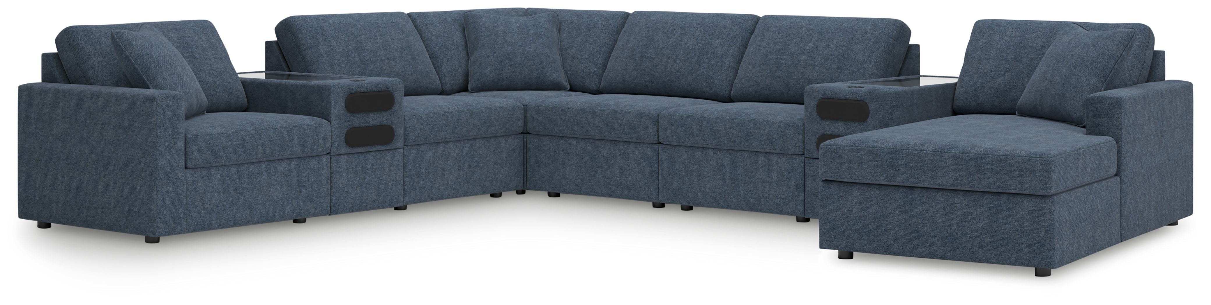 Signature Design by Ashley® Modmax - Ink - Sectional | Meri Furniture