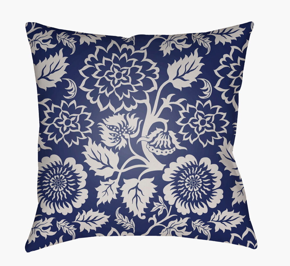 Moody Floral Pillow