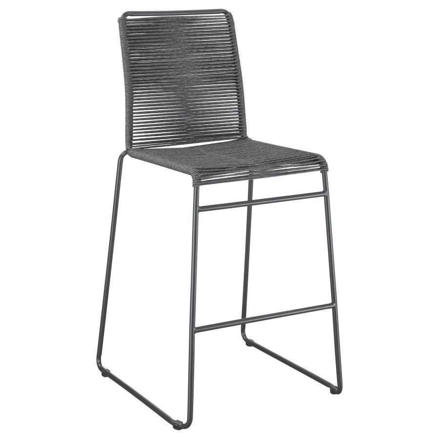 Coaster Fine Furniture Jerome - Woven Rope Metal Chair (Set of 2) | Meri Furniture