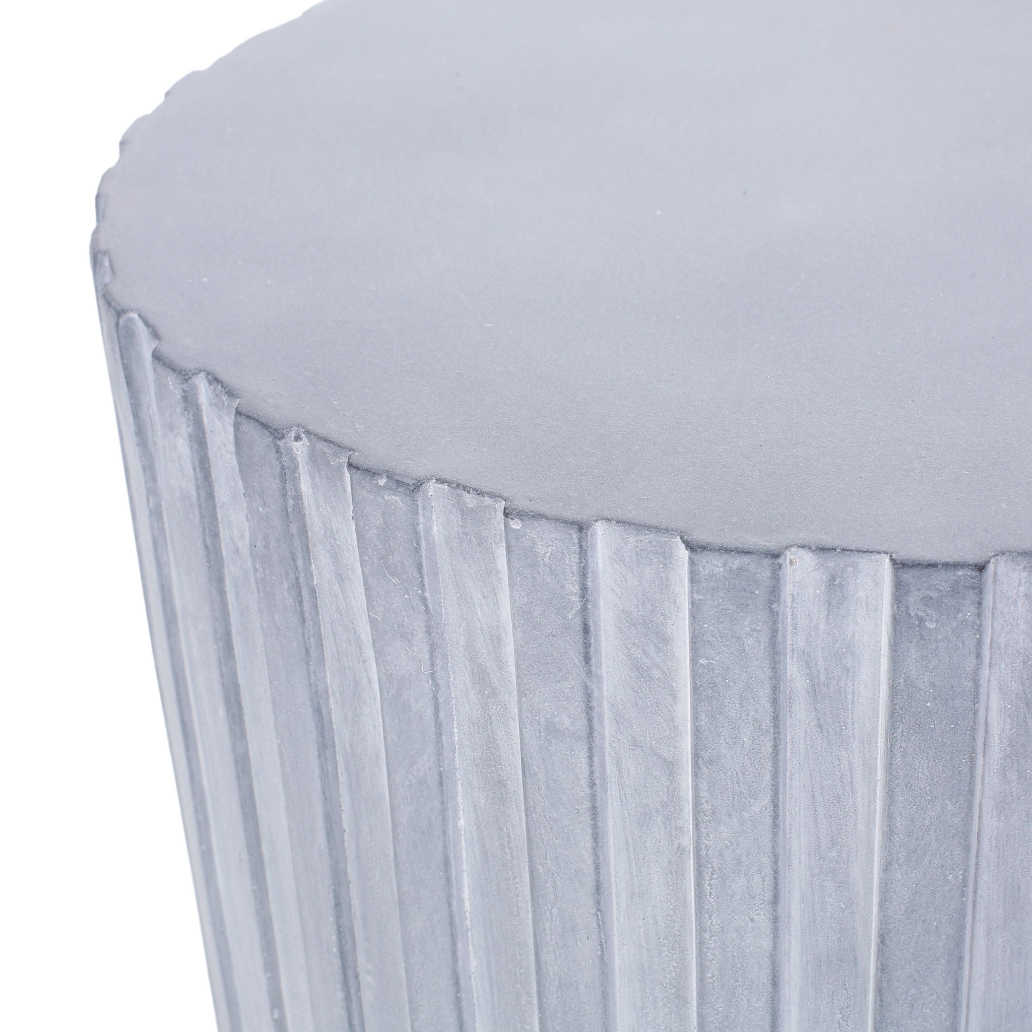 End Table, Outdoor - Light Blue