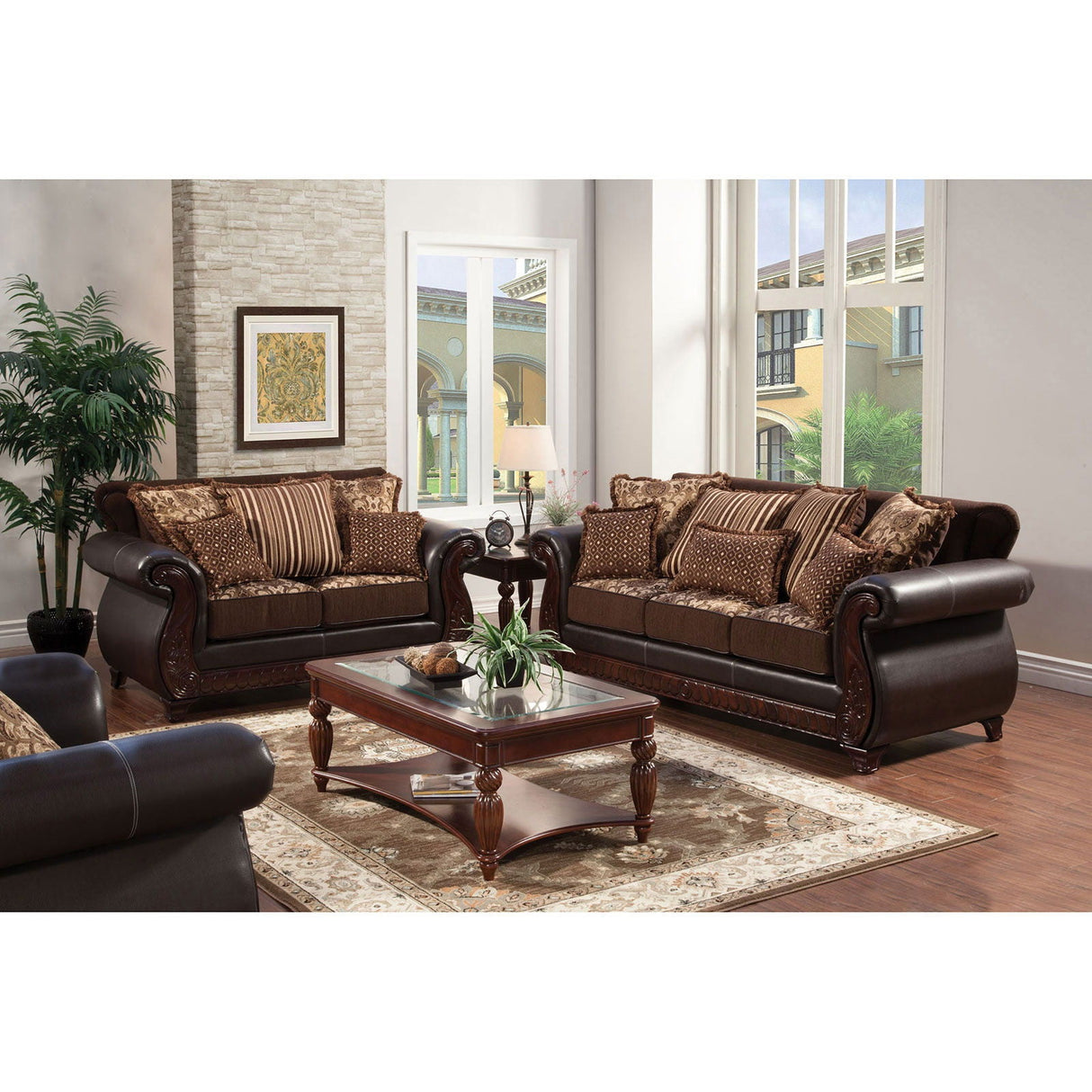 Furniture of America Franklin - Sofa | Meri Furniture