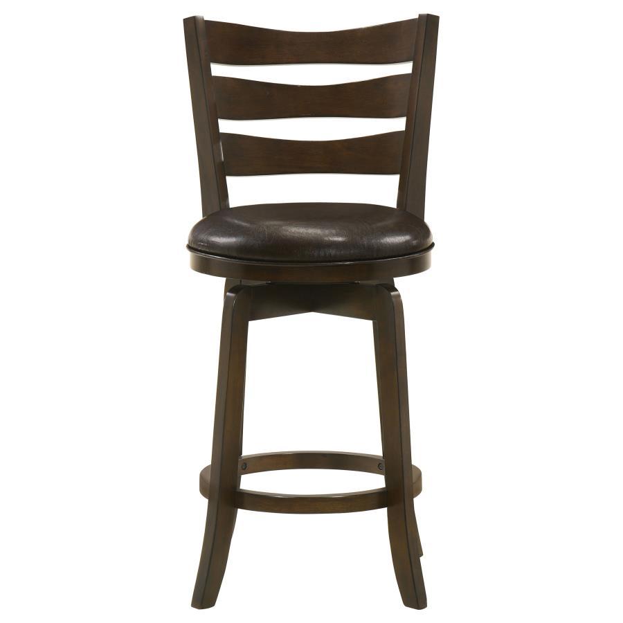 Coaster Fine Furniture Murphy - Wood Height Swivel Bar Chair | Meri Furniture