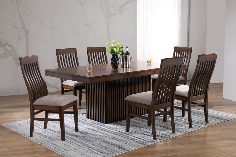 Coaster Fine Furniture Briarwood - Extension Leaf Dining Table Set | Meri Furniture
