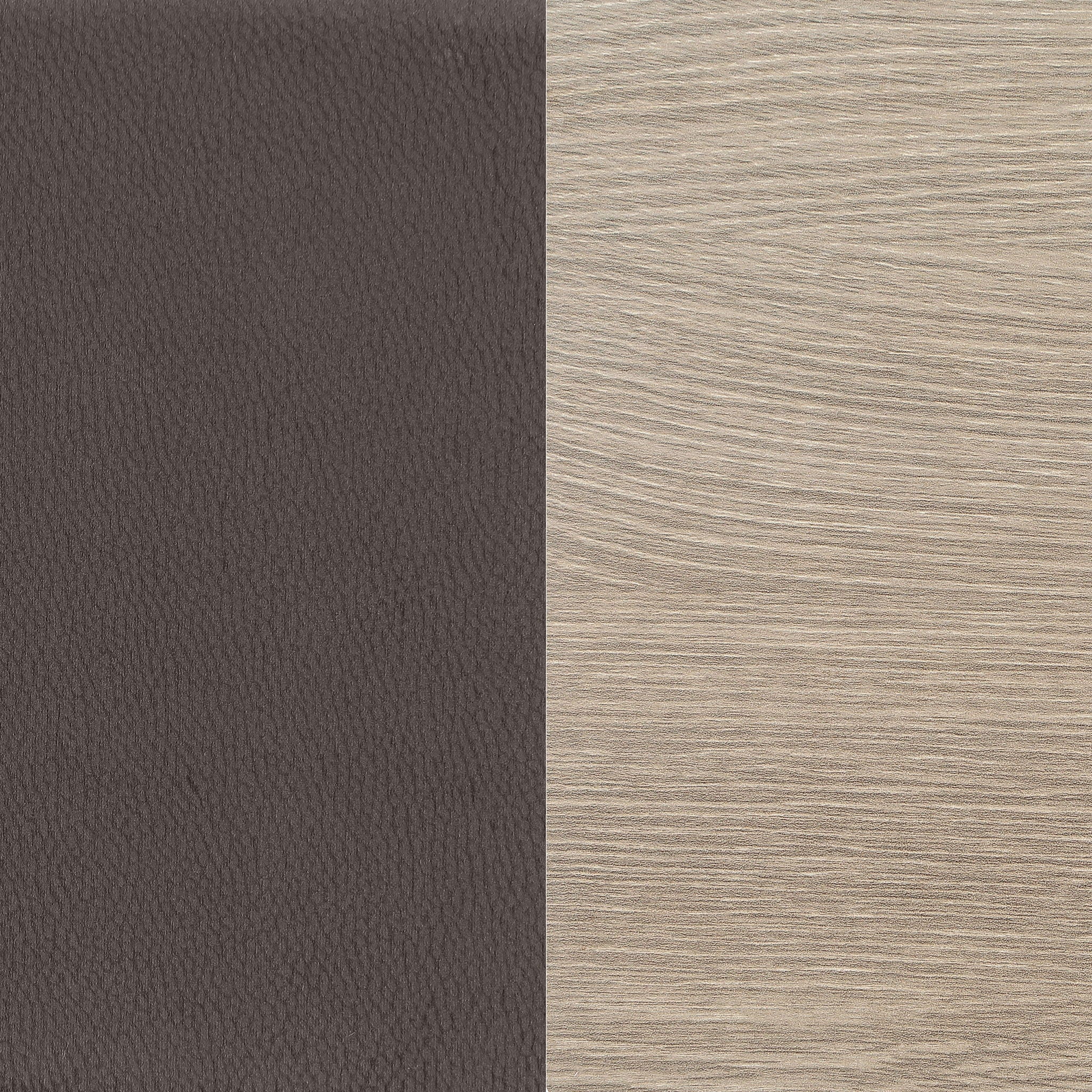 Staten - Upholstered Armless Accent Chair - Dark Brown