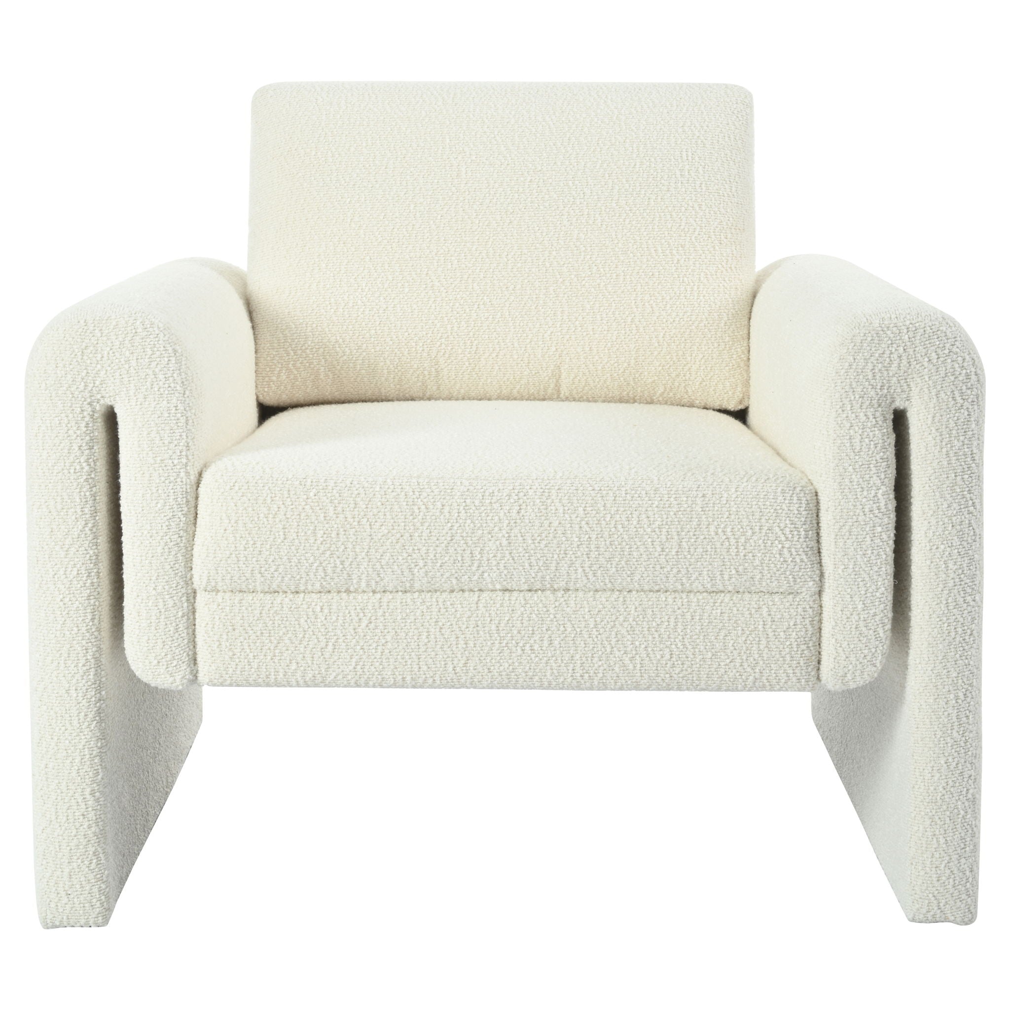 Modern Upholstered Accent Chair, Sturdy Support & Luxurious Comfort