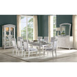 ACME Maverick - Dining Table - Platinum | Meri Furniture