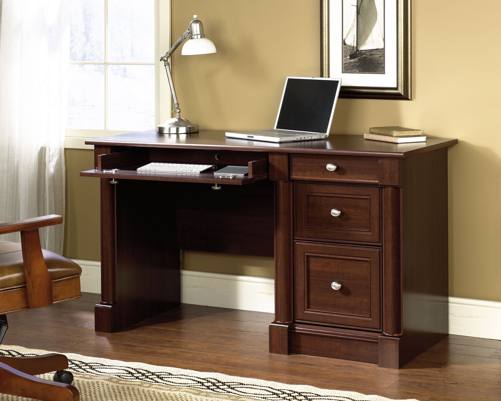 Computer Desk in Select Cherry