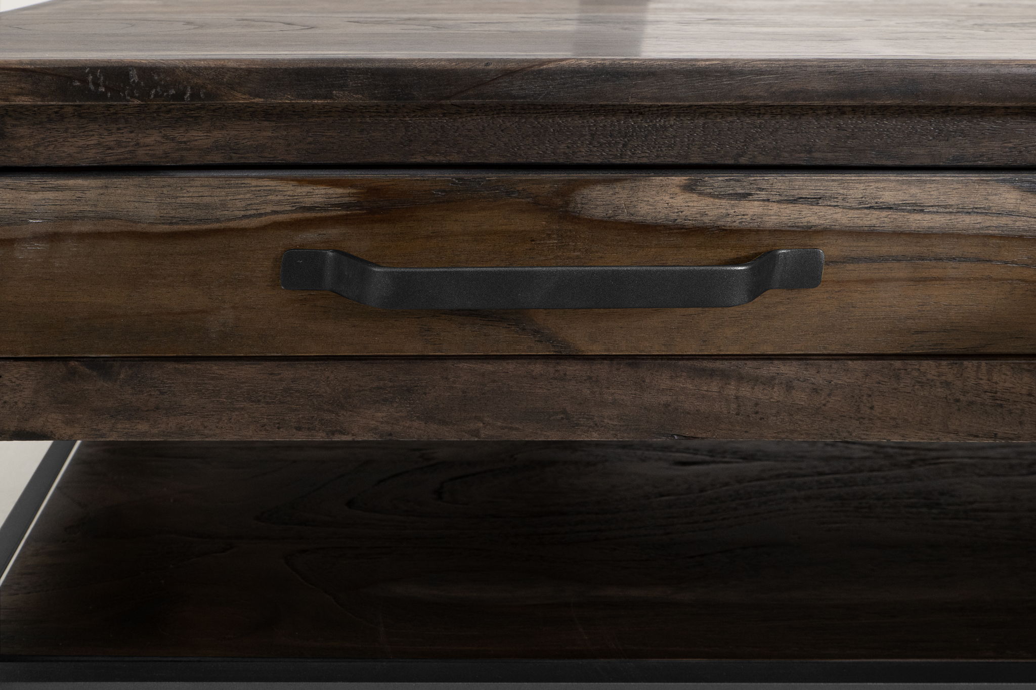 Teak - Cocktail Table - Oil Black