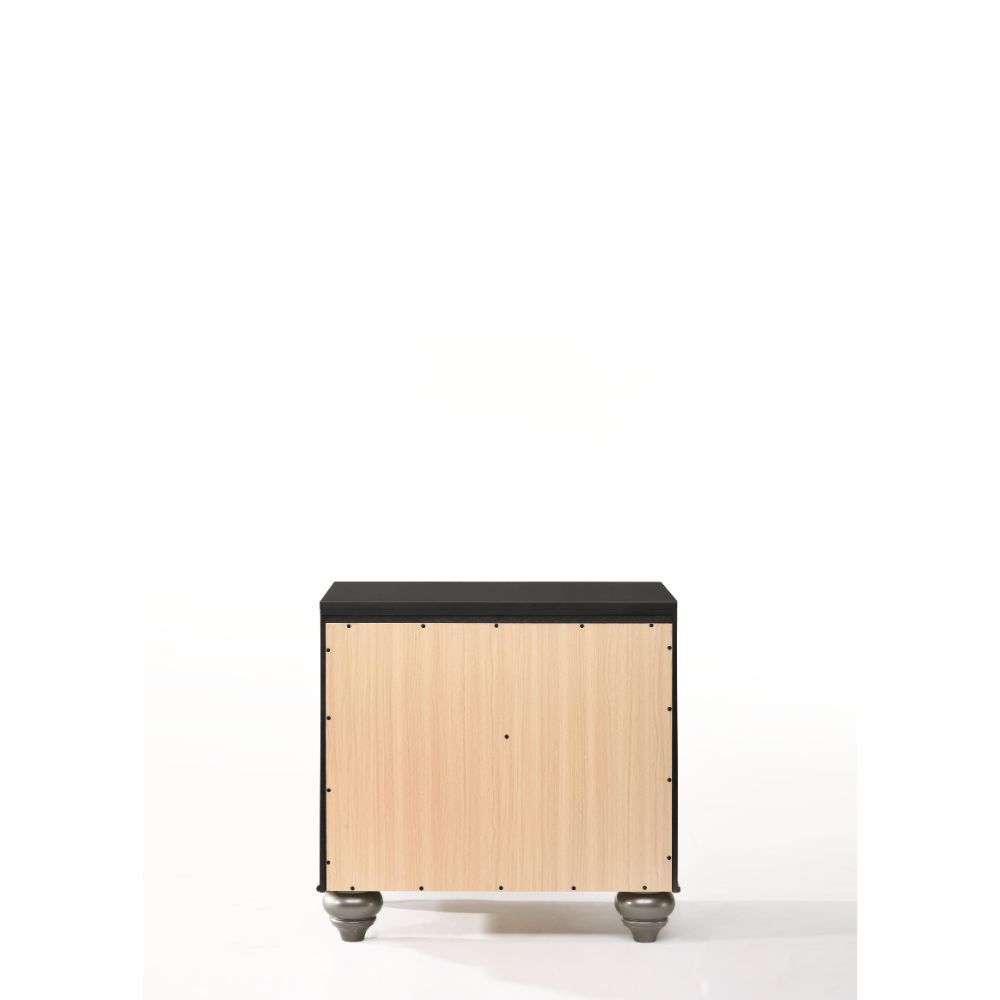 ACME Ulrik - Nightstand - Black | Meri Furniture