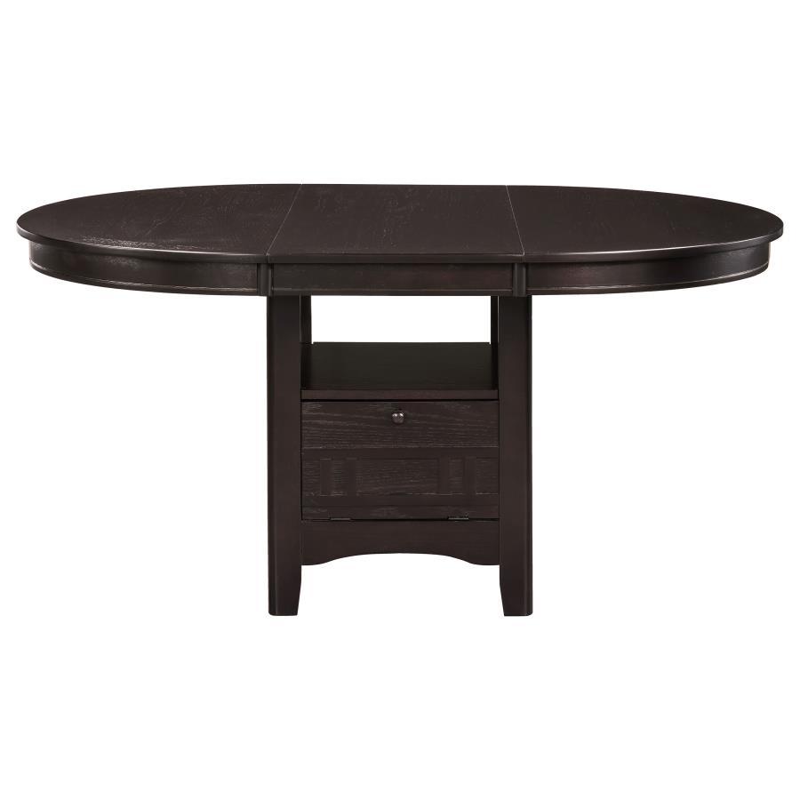 Coaster Fine Furniture Lavon - Oval Extension Leaf Dining Table | Meri Furniture