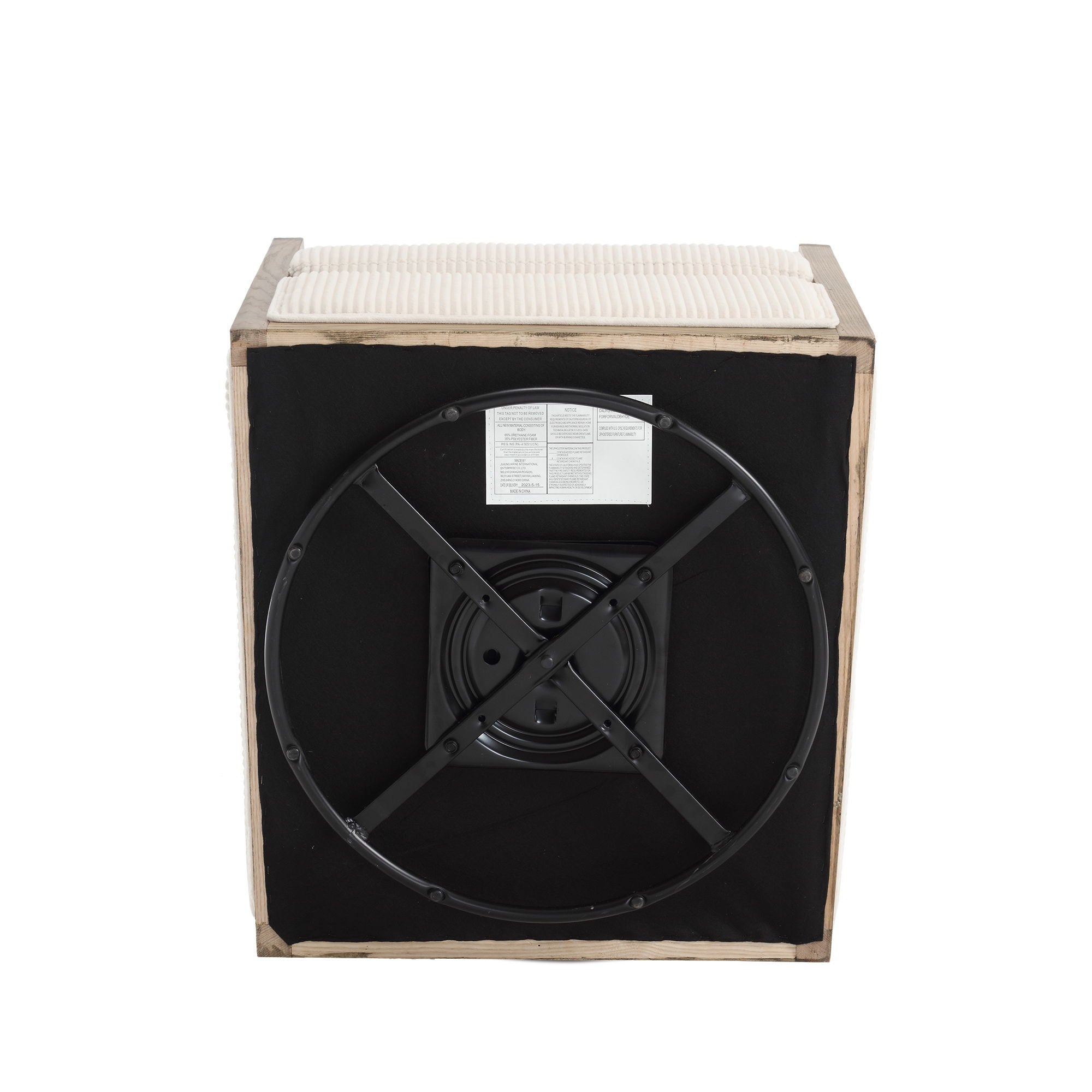 Comfy Accent Barrel Chair, 360 Degree Swivel