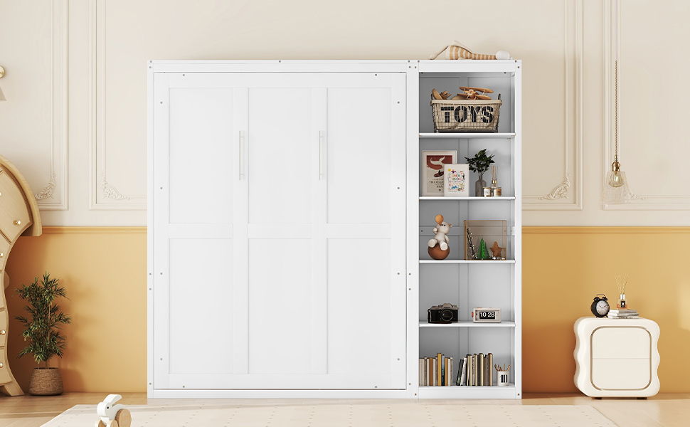 Murphy Wall Bed With Shelves