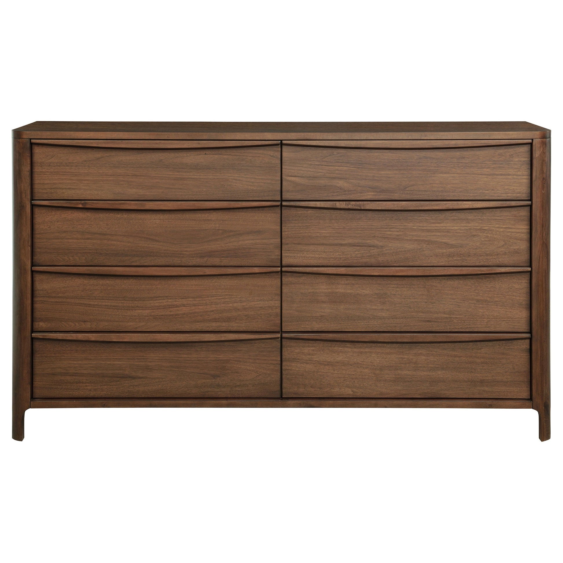 Coaster Fine Furniture Maderia - 8-Drawer Dresser Cabinet - Walnut | Meri Furniture