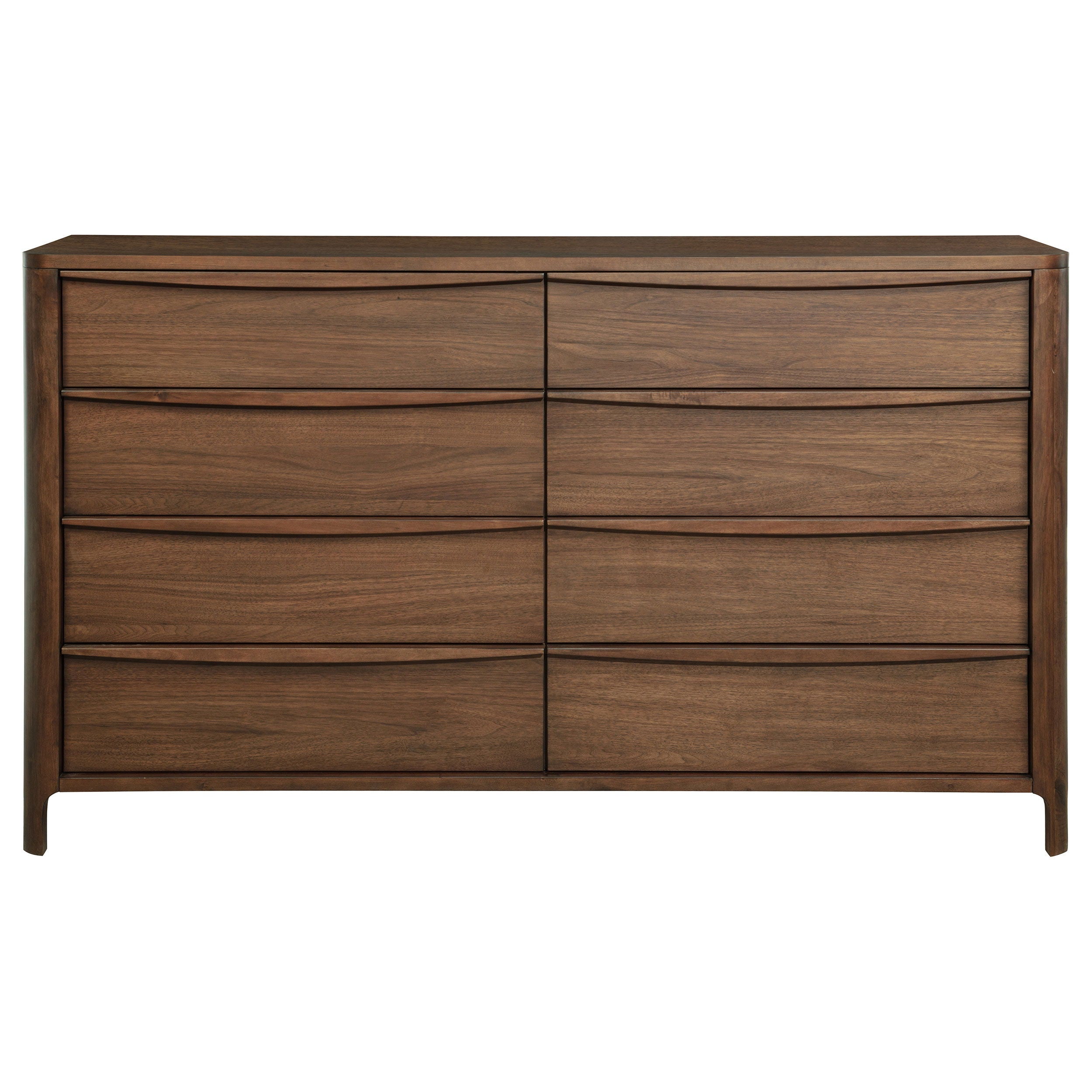 Coaster Fine Furniture Maderia - 8-Drawer Dresser Cabinet - Walnut | Meri Furniture