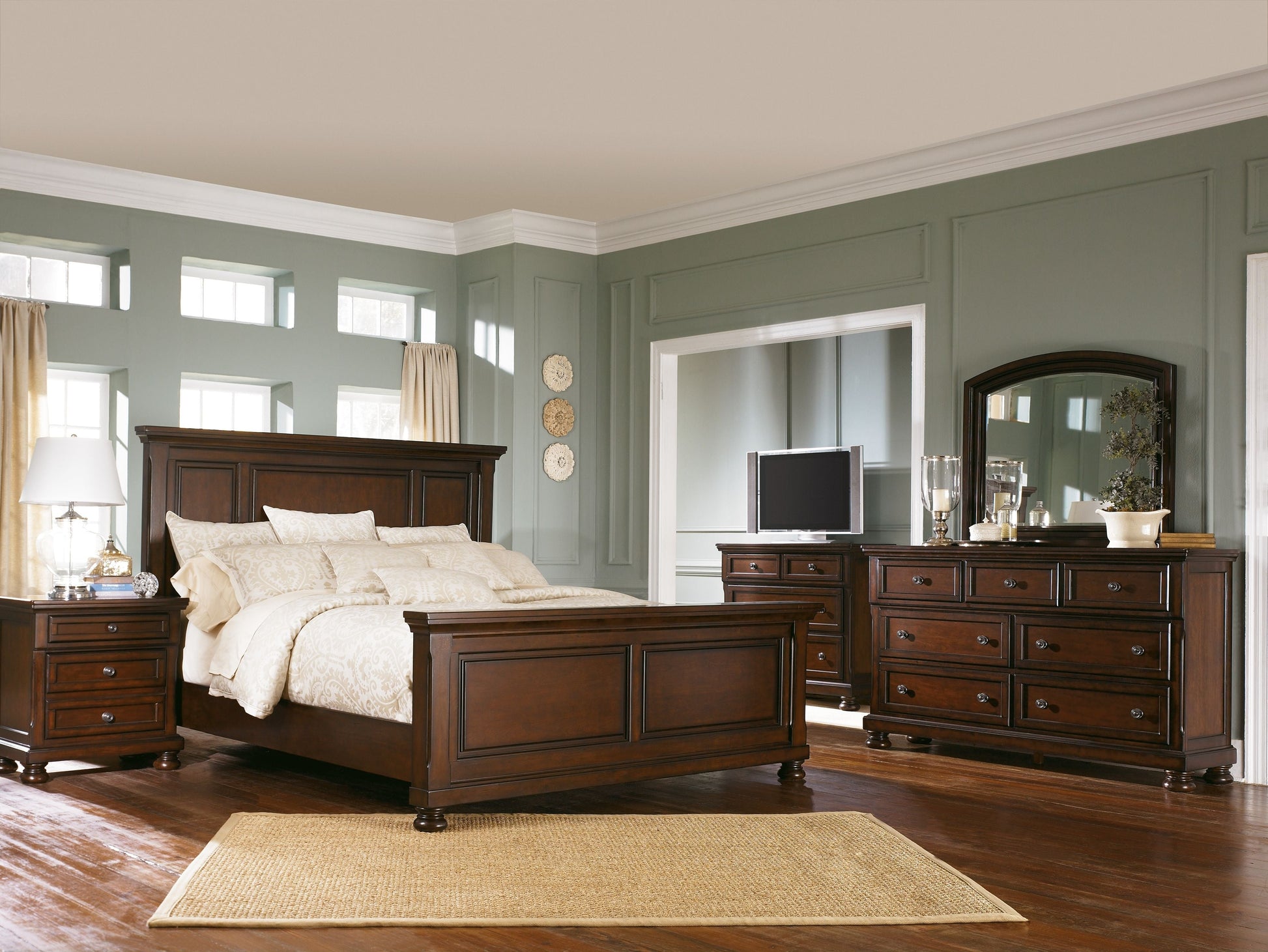 Millennium® by Ashley Porter - Panel Bed | Meri Furniture