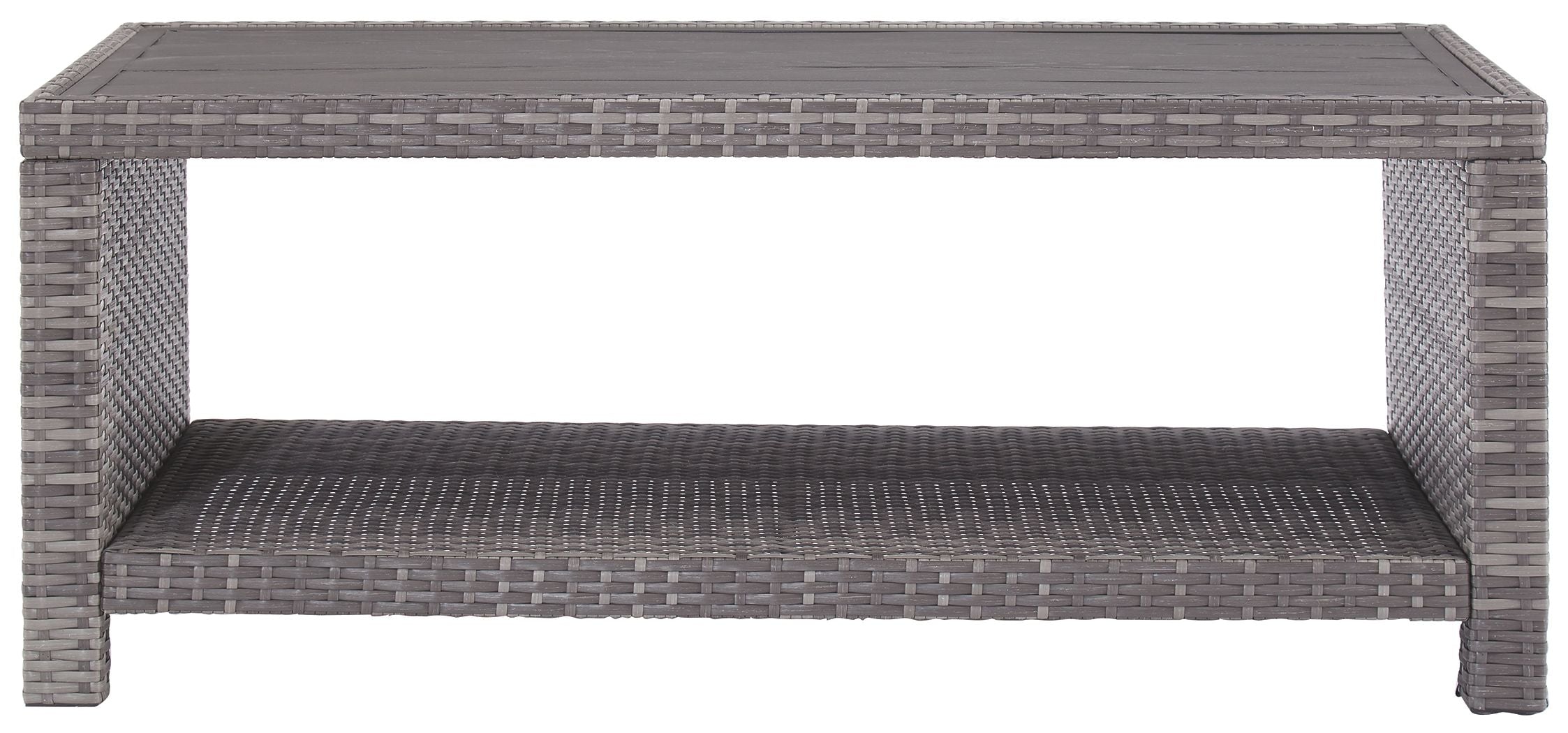Ashley Furniture Salem - Gray - Rectangular Cocktail Table | Meri Furniture