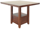 Ralene - Medium Brown - Rectangular Dining Room Counter Extension Table