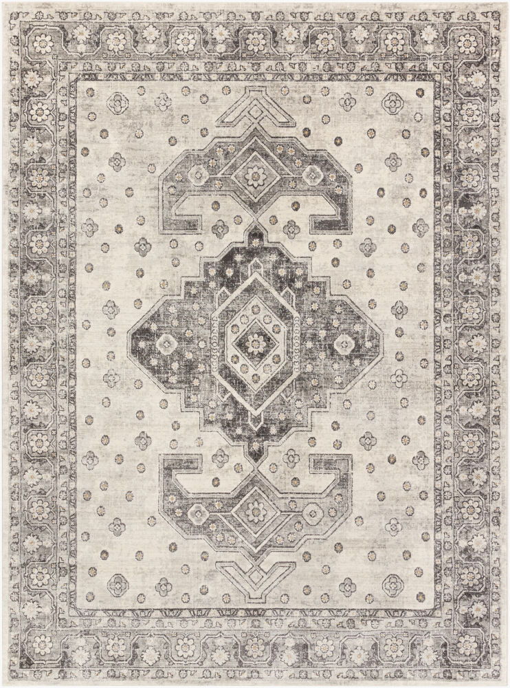 Indigo Machine Woven Rug