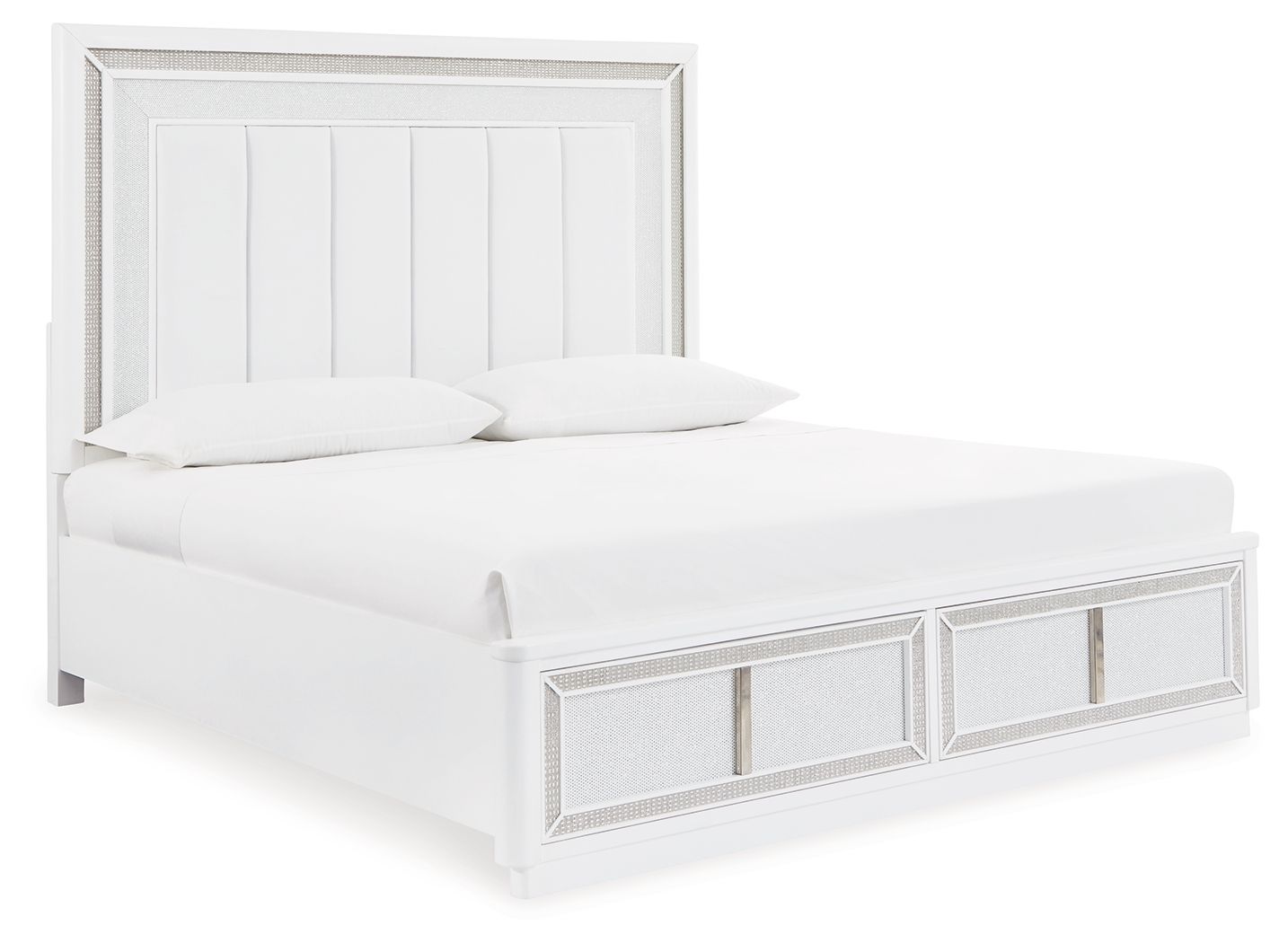 Signature Design by Ashley® Chalanna - Upholstered Storage Bed | Meri Furniture