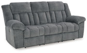 Signature Design by Ashley® Tip-off - Power Reclining Sofa With Adj Headrest | Meri Furniture