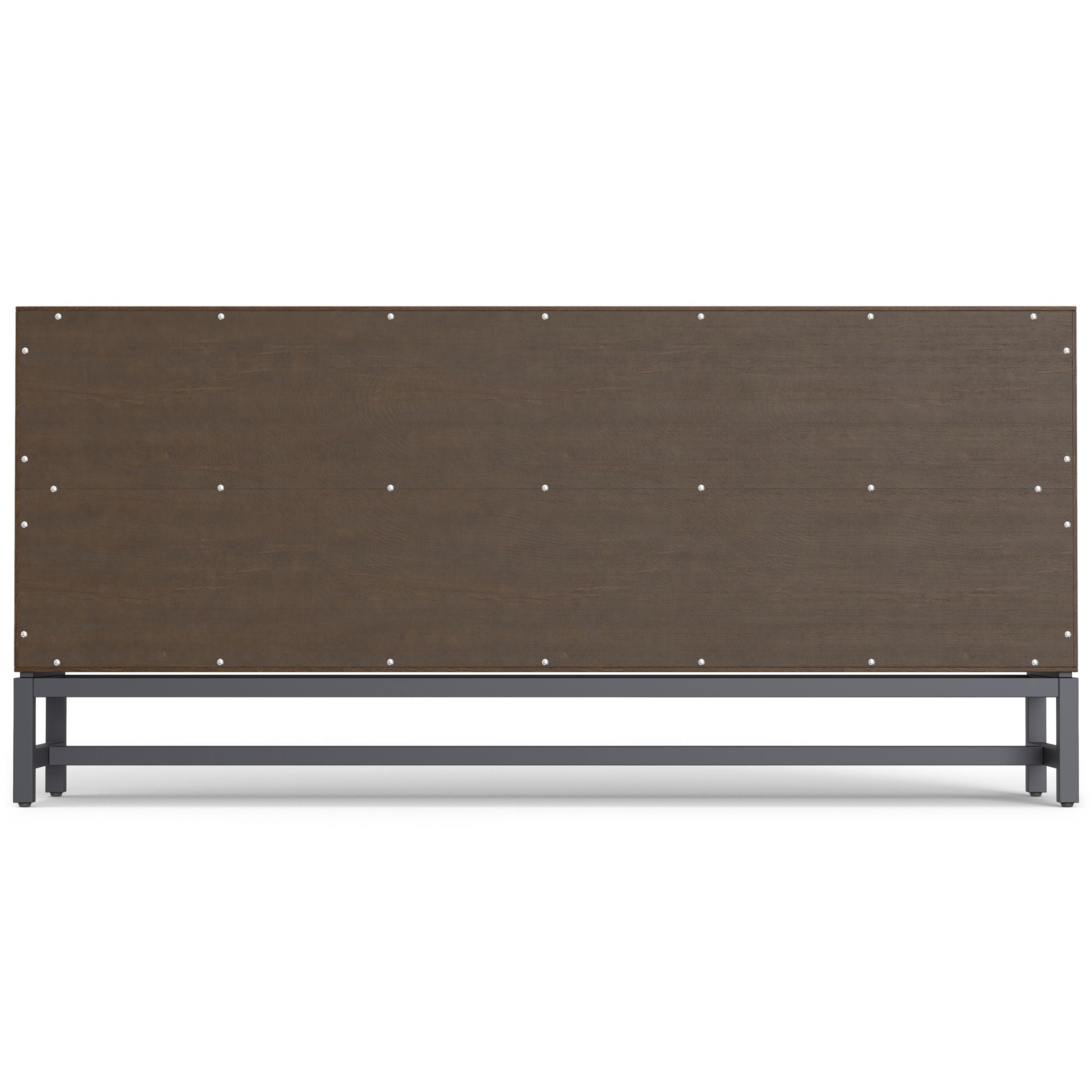 Banting - Low Wide Bookcase - Walnut Brown