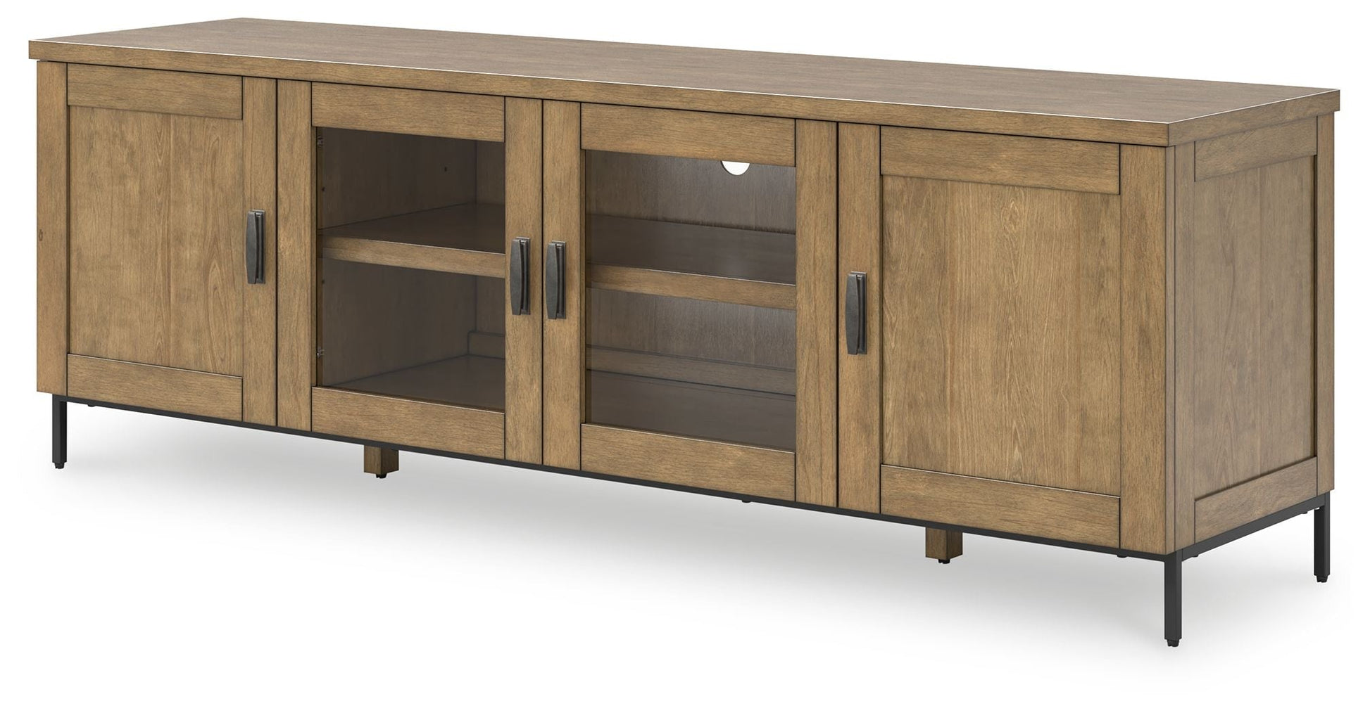 Signature Design by Ashley® Torlanta - Brown - Extra Large TV Stand | Meri Furniture