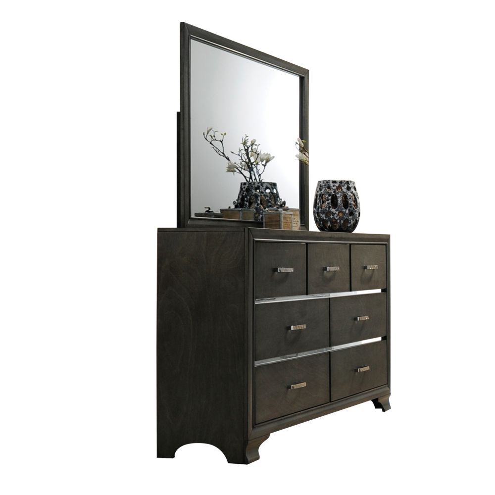 ACME Carine II - Dresser - Gray | Meri Furniture