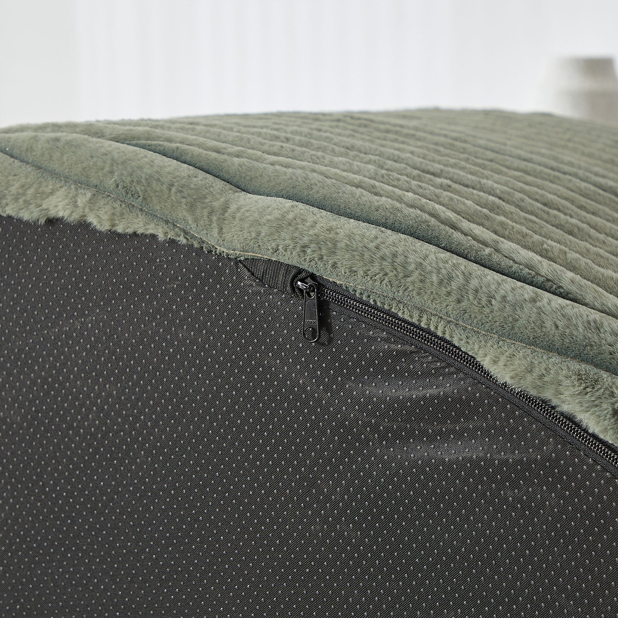 Single Swivel Chair, Fluffy Modern Sleeper, 360 Degree Swivel Chair For Living Room - Green