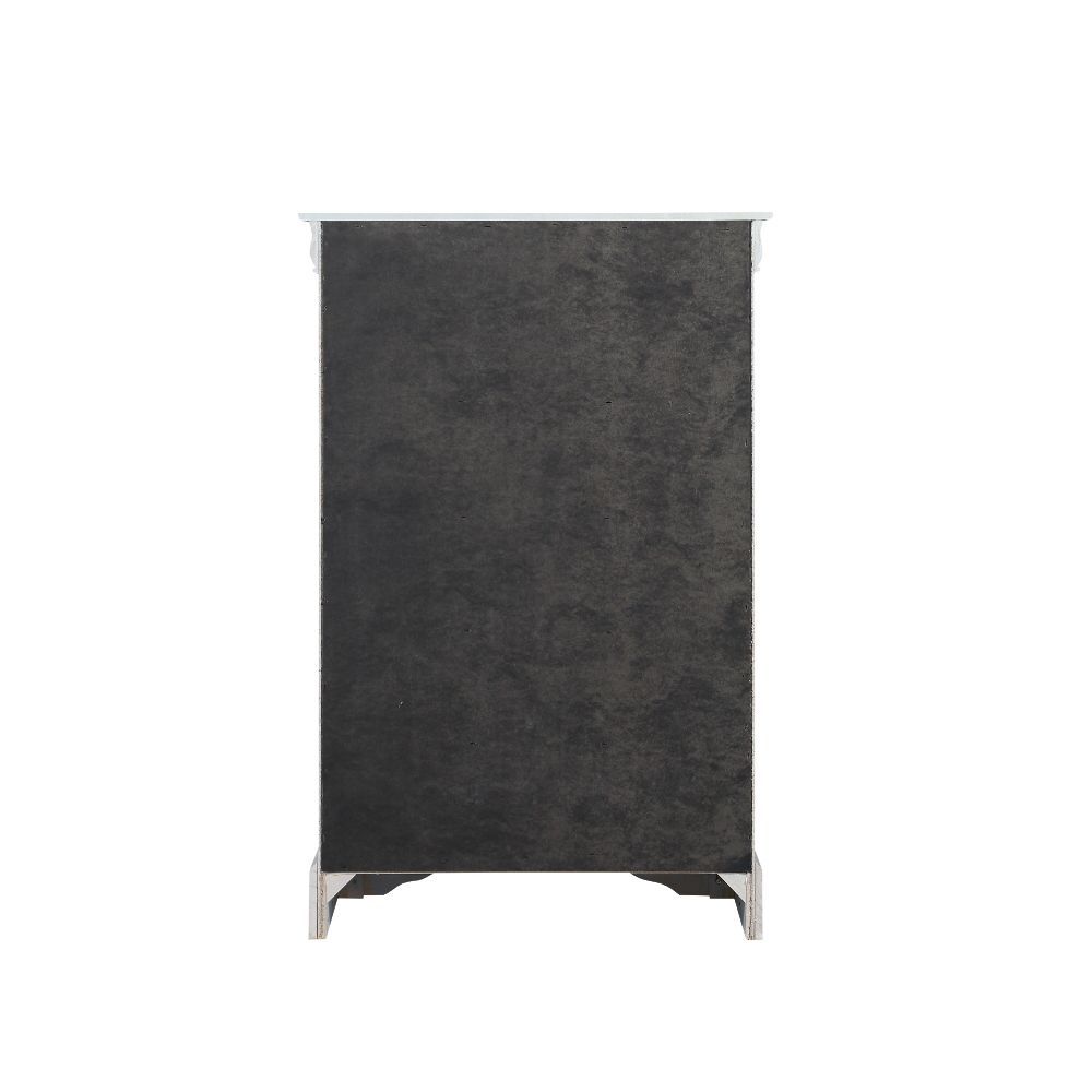 ACME Bring casual elegance into your home with the Louis Phillipe chest. This chest is a piece that offers any bedroom a sophisticated look. | Meri Furniture